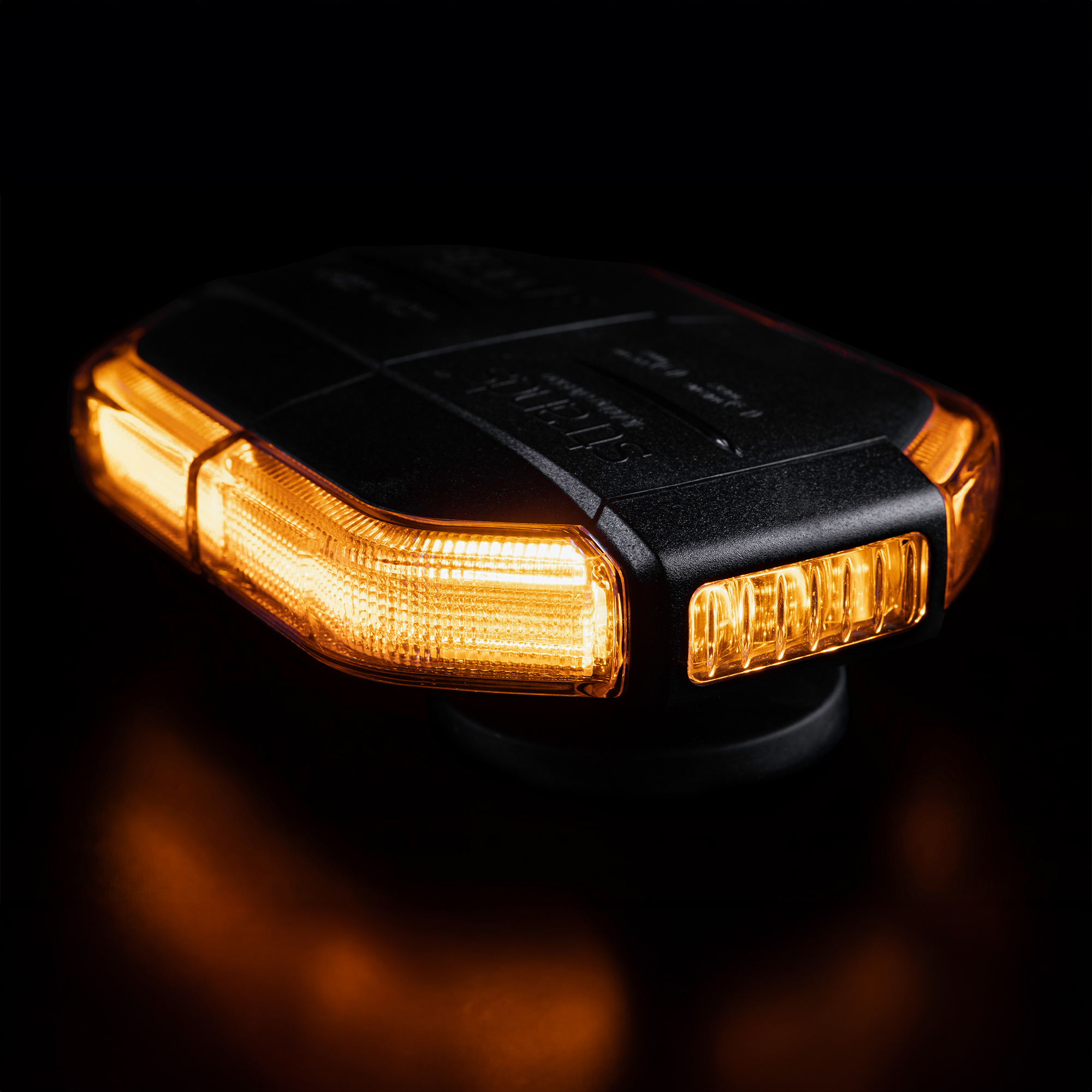 CRUISE LIGHT varningsljus blixtljusramp 160MM MED MAGNET