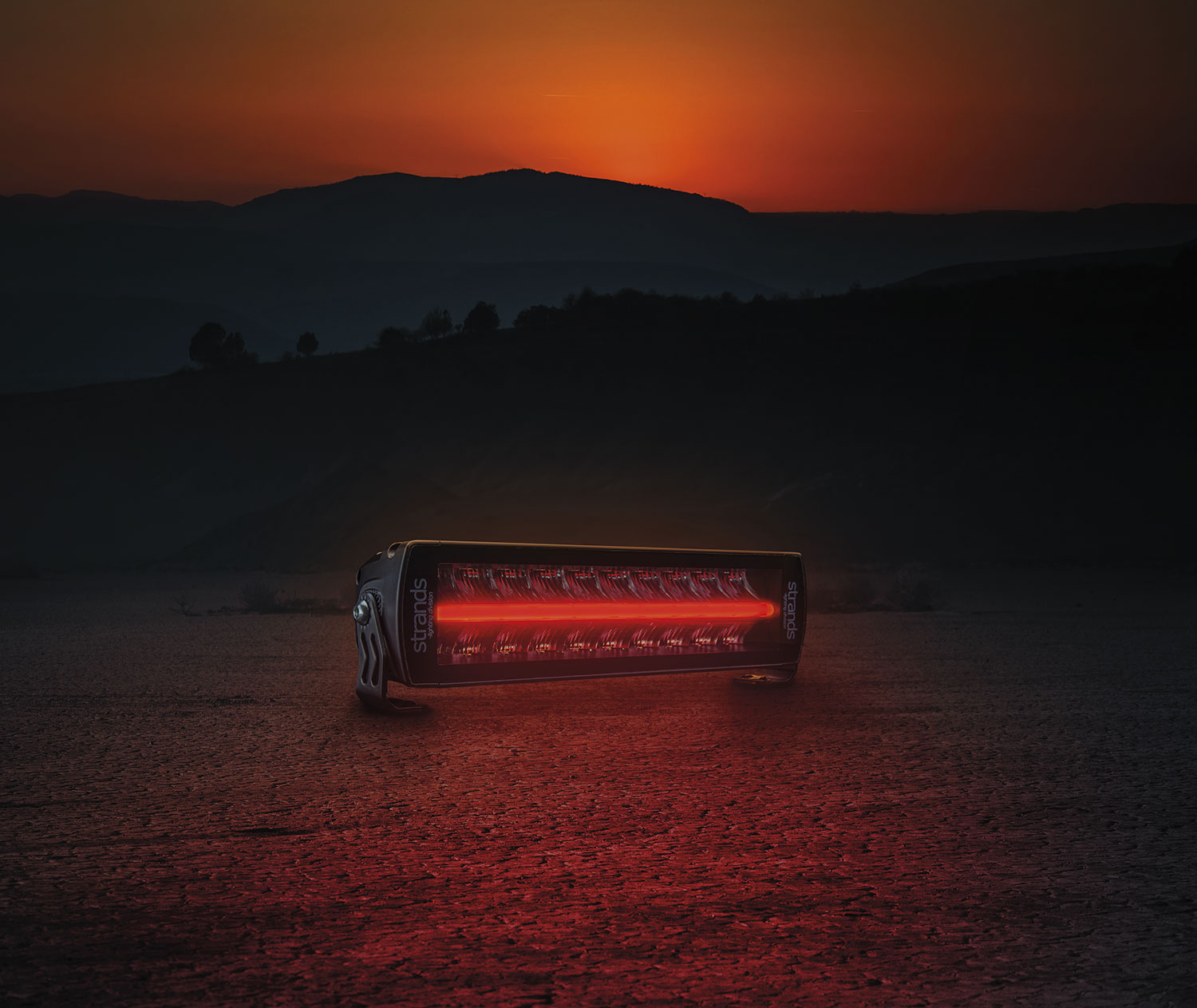 SIBERIA XP RED TIGER WORK LIGHT BAR 12"