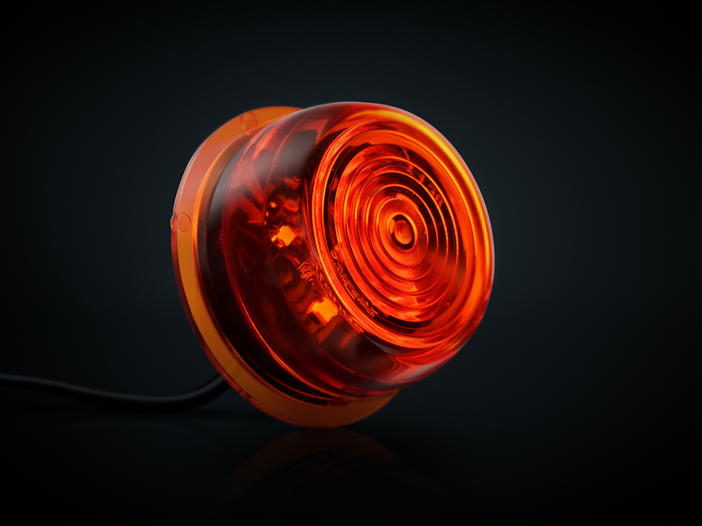 VIKING SIDE MARKER AMBER LENS 6 LED, 10M CABLE