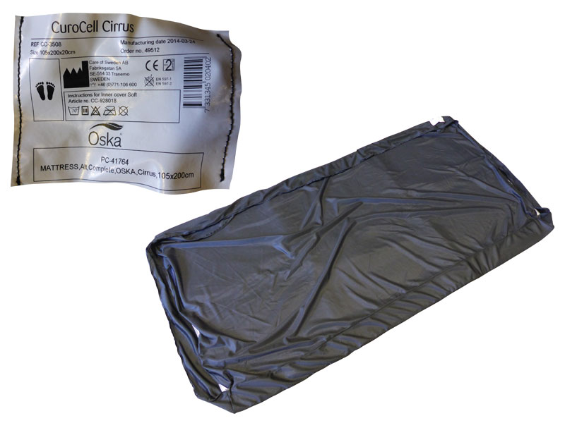 Cover, Inner Only, 1050 x 2000mm, Care of Sweden, to suit CuroCell Cirrus 2.0