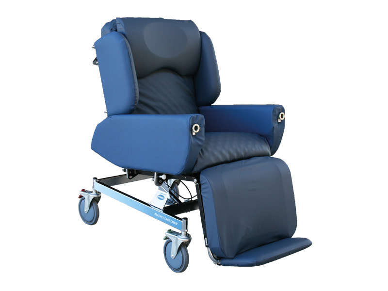 Care Chair, Narrow Long, Deluxe Legrest, Cornflower (Blue), Regency R2900NLD