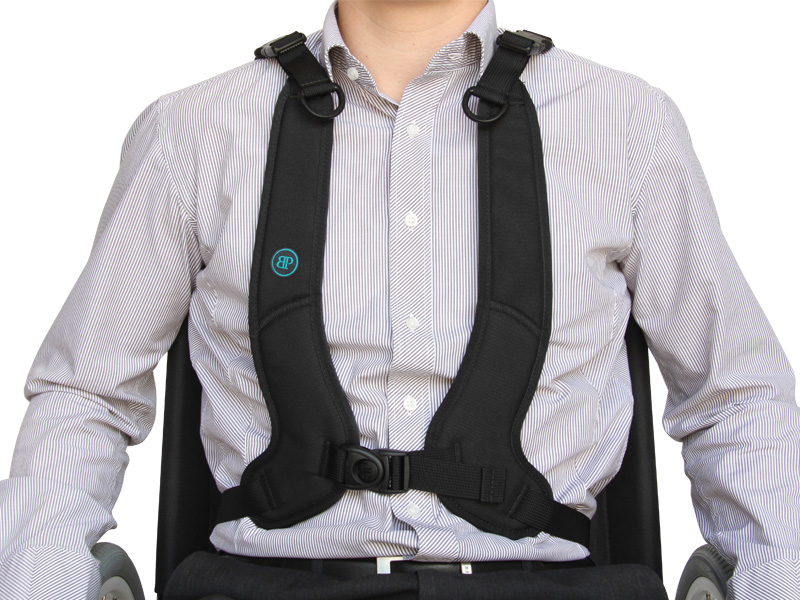 Shoulder Harness, Bodypoint Standard, PivotFit, Front Pull, Flat Mount, Small