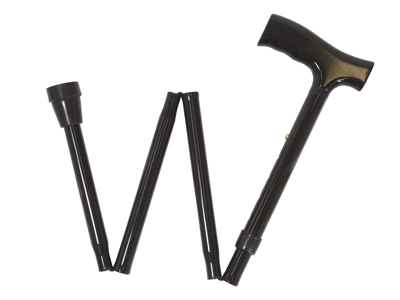 Walking Stick, T Handle, Folding