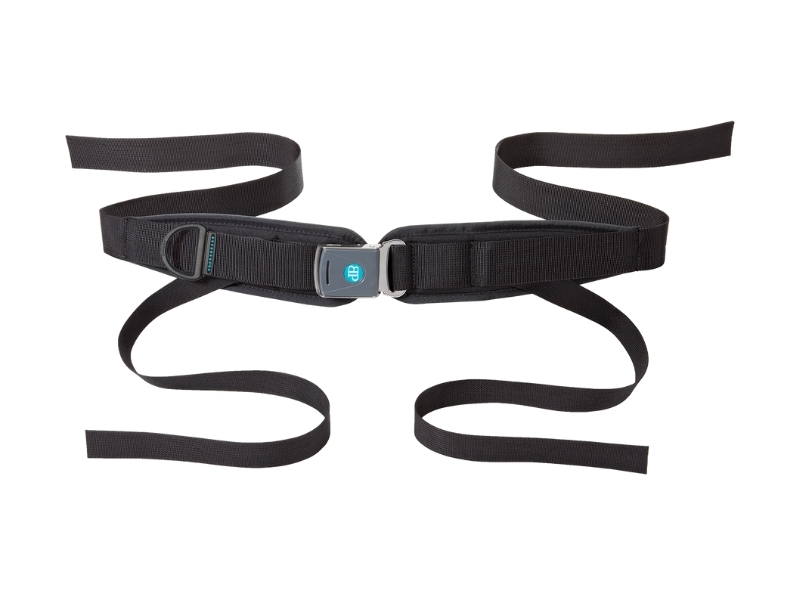Hip Belt, Bodypoint, 4 Point Padded, Centre Pull, Rehab Latch, Flat Mount, Small
