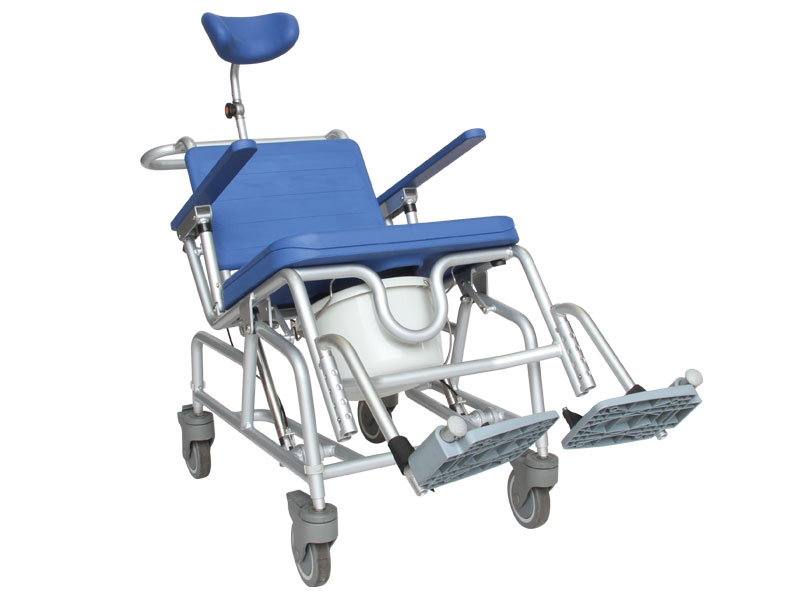 Shower Commode, Tilt in Space, Swing Away Footplate, Ansa, 2350