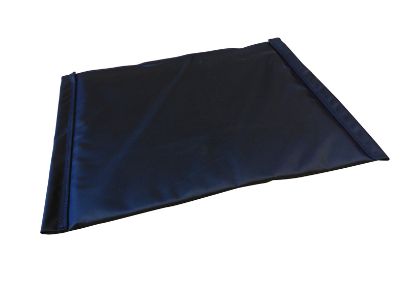 Seat Upholstery, Basix, Nylon, with Mounting Rails, Seat Width 52cm