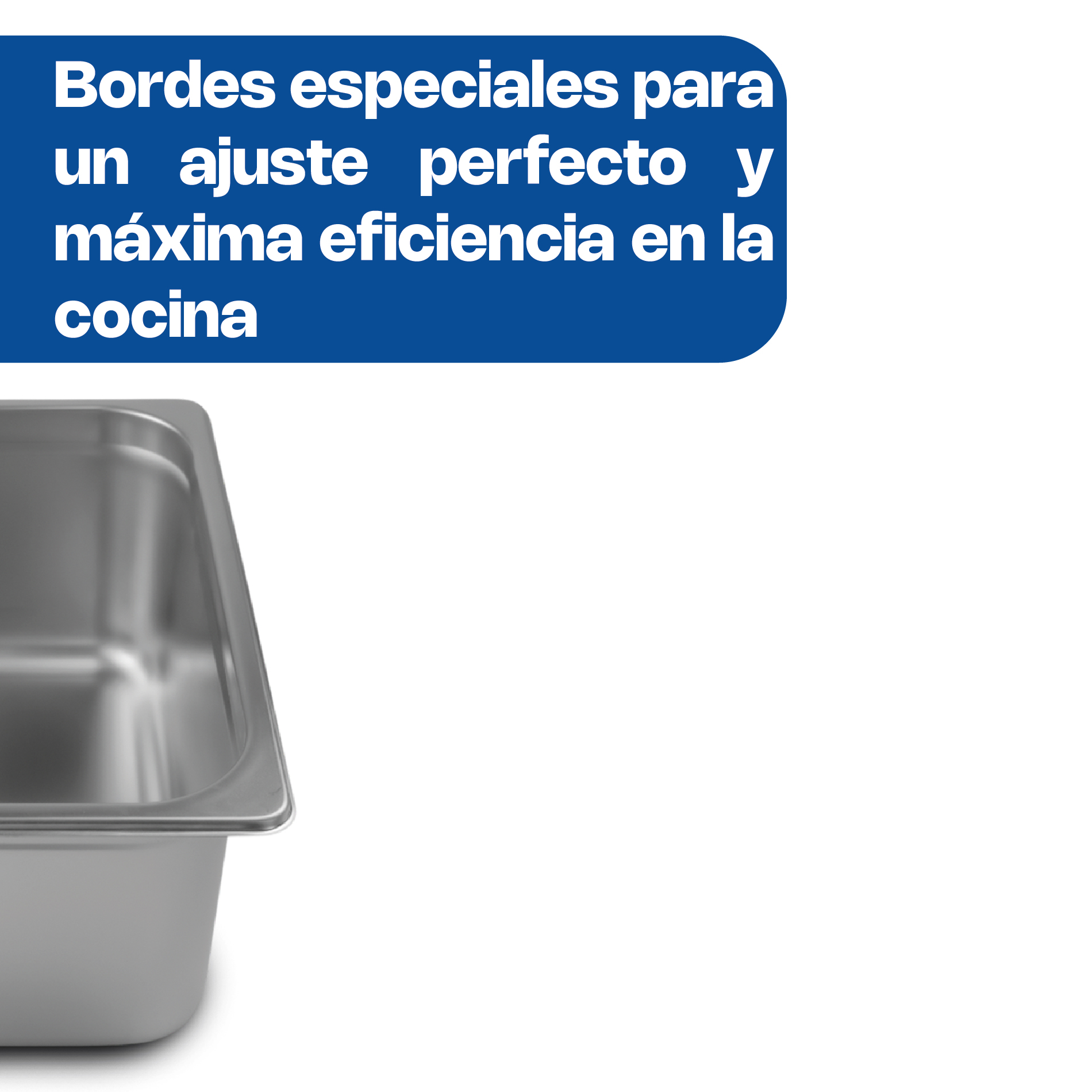 Inserto de Acero Inoxidable Medio 8" · detalle 4