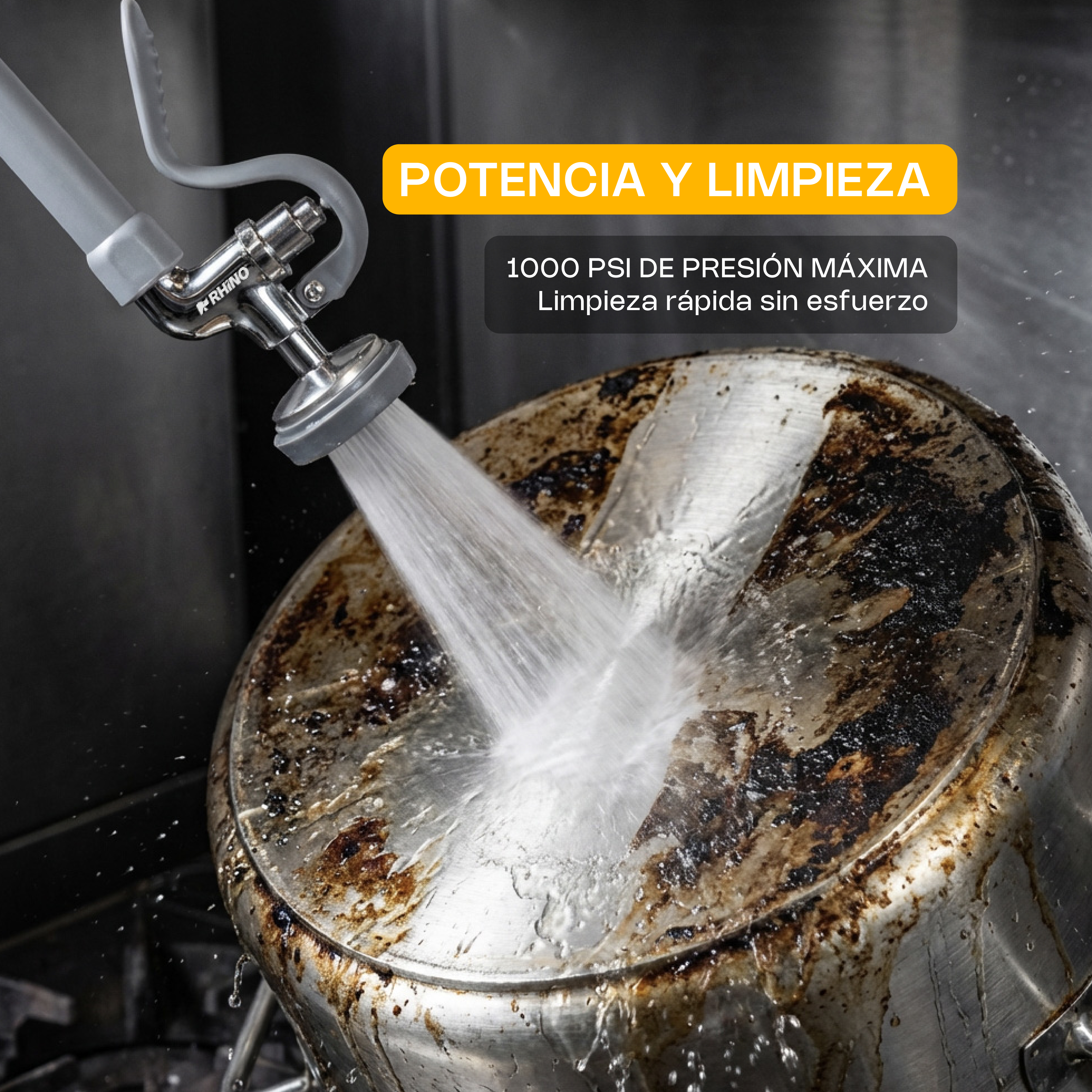 Manguera de Prelavado a Cubierta 2 Llaves Separadas · detalle 4