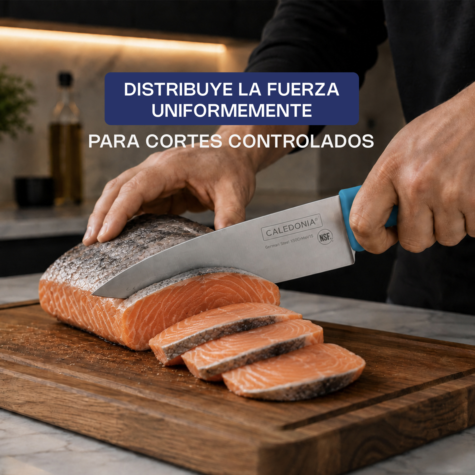 Cuchillo Chef 10" · detalle 6
