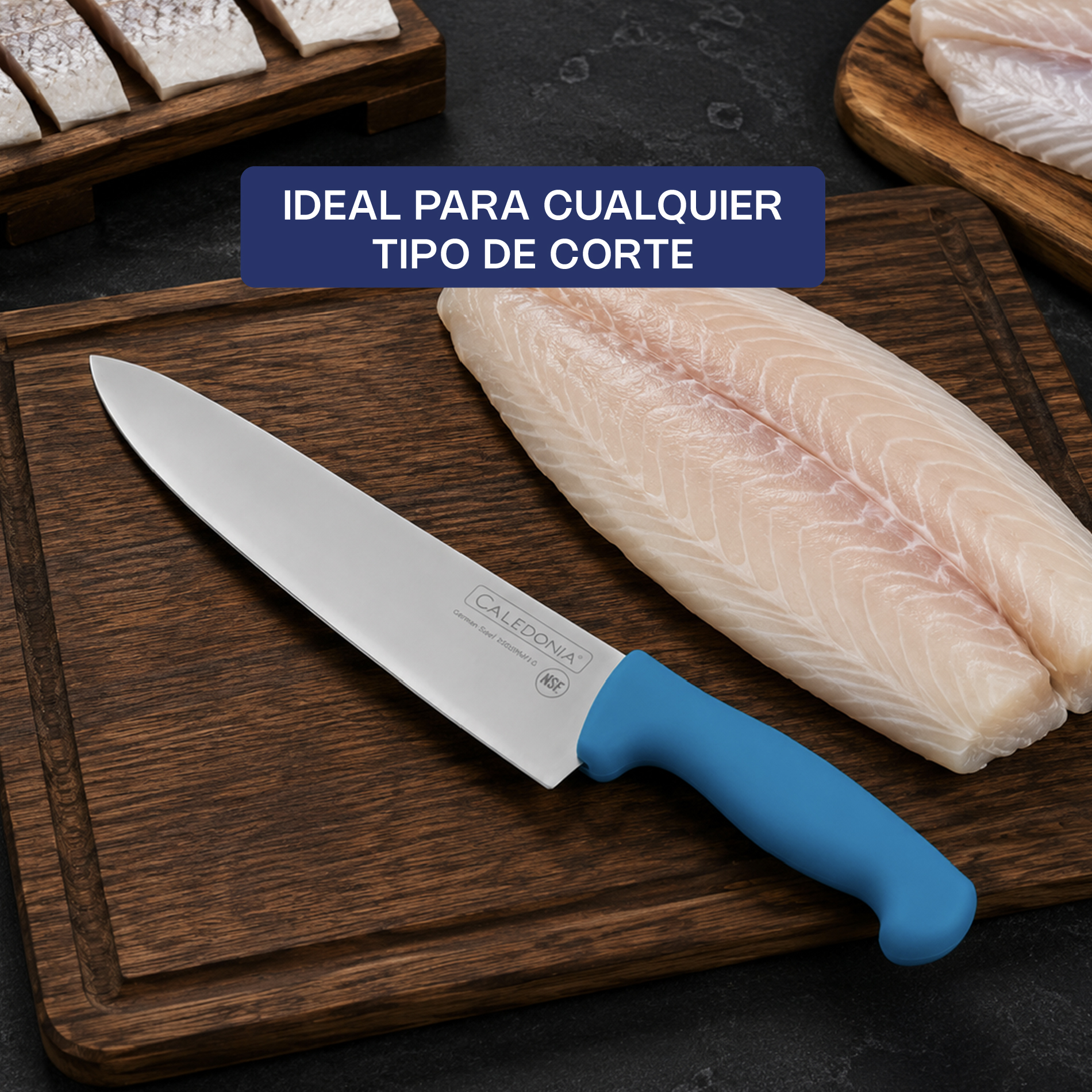 Cuchillo Chef 10" · detalle 7