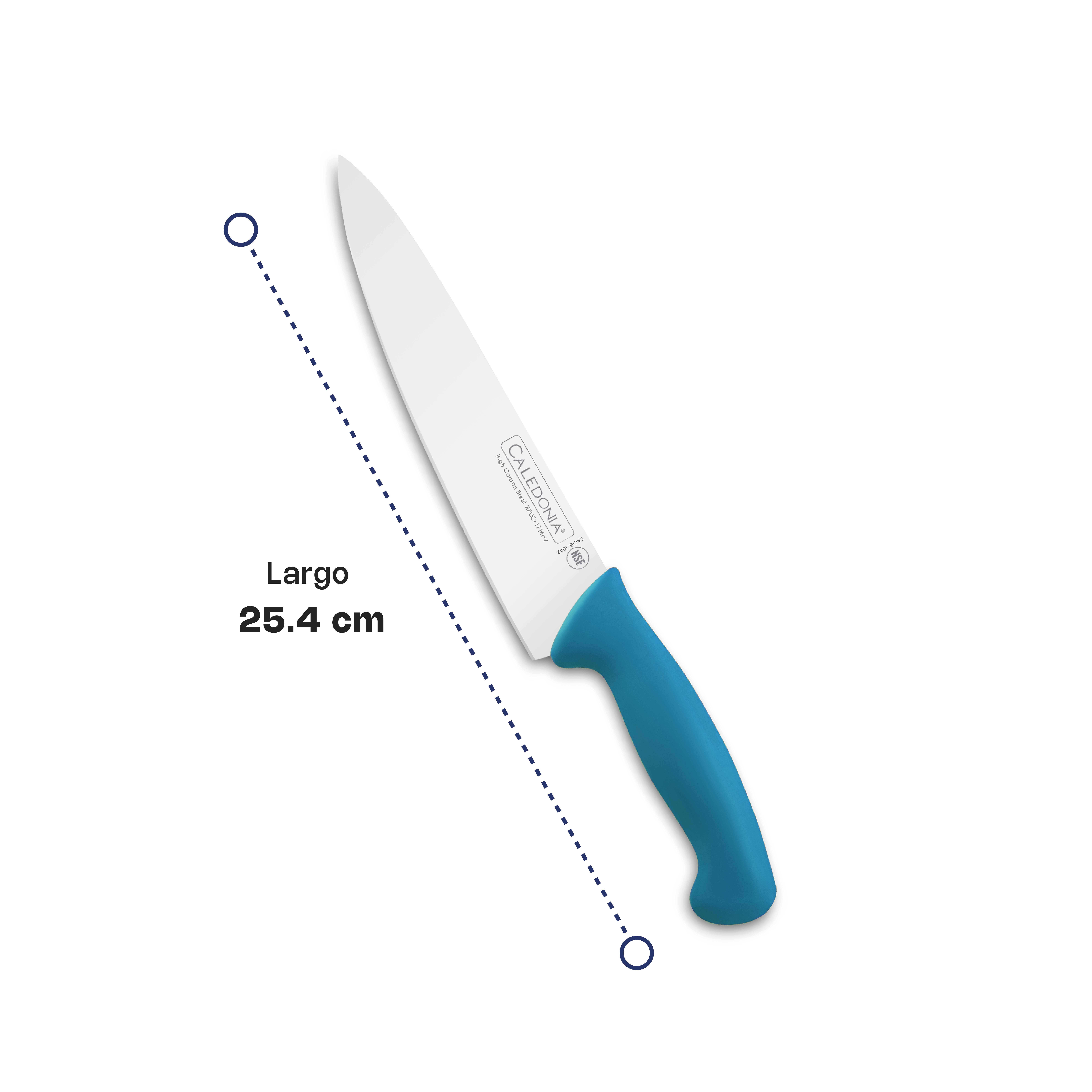 Cuchillo Chef 10" · detalle 8