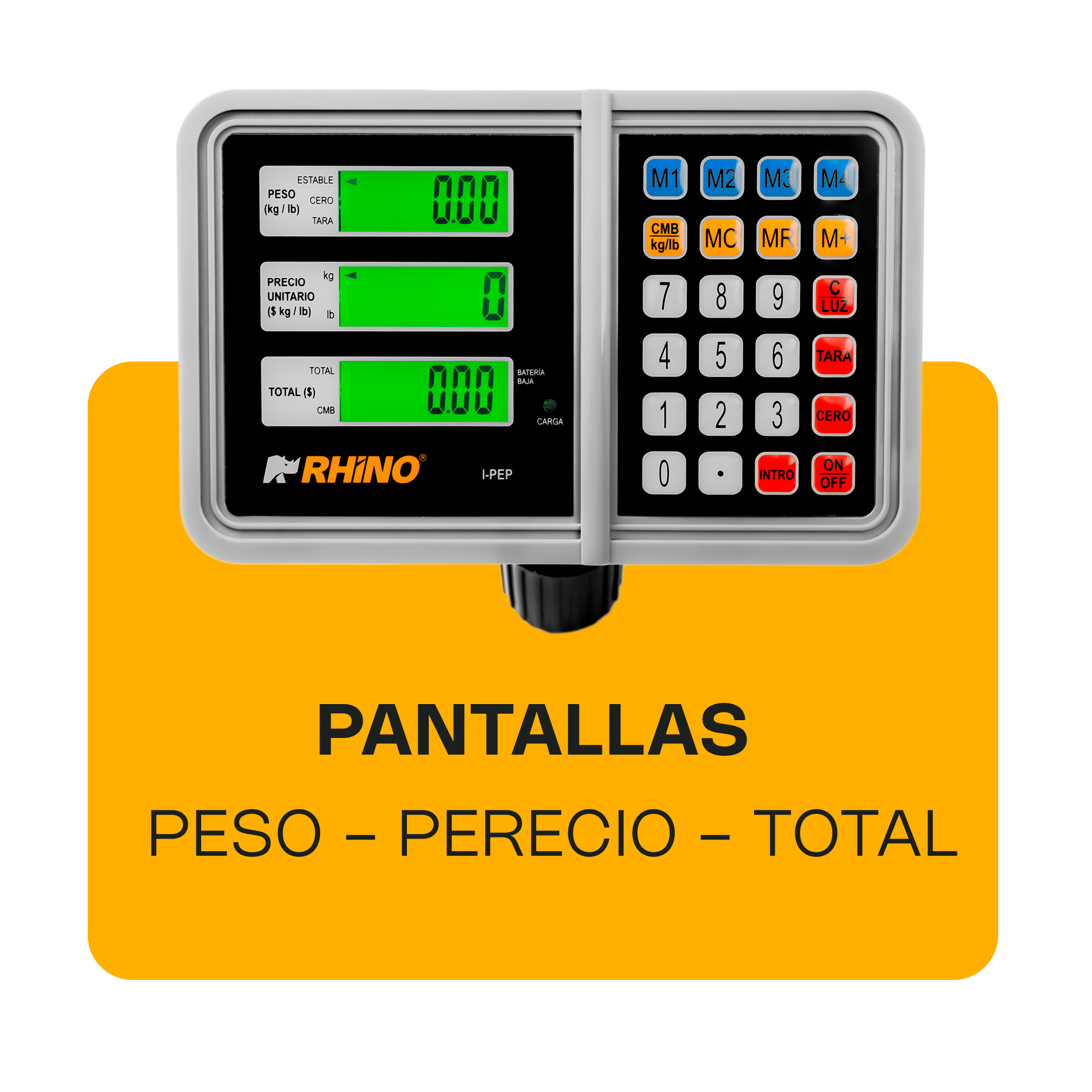 Indicador Peso, Precio y Total · detalle 6