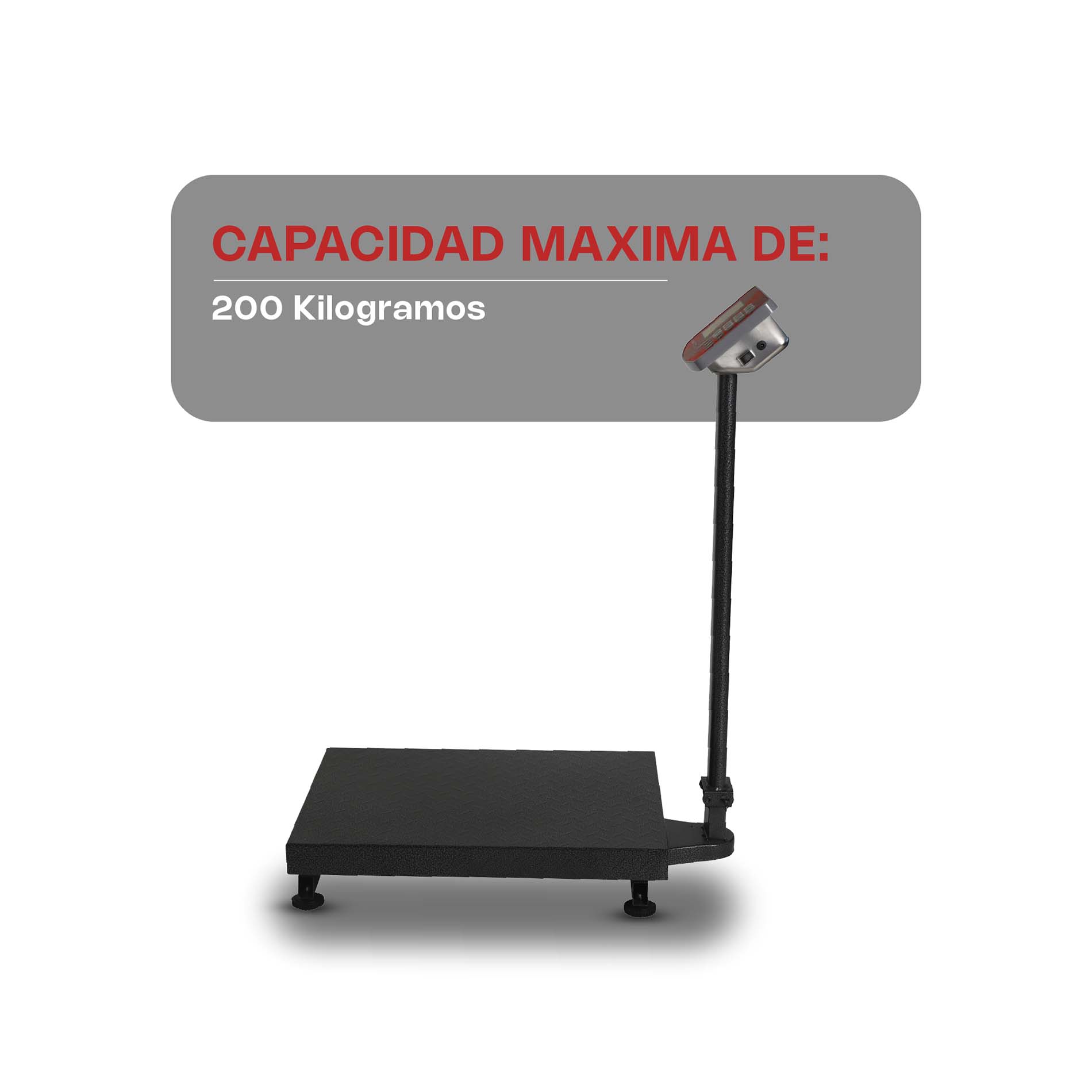 Báscula de Plataforma Plegable 200 kg · detalle 1