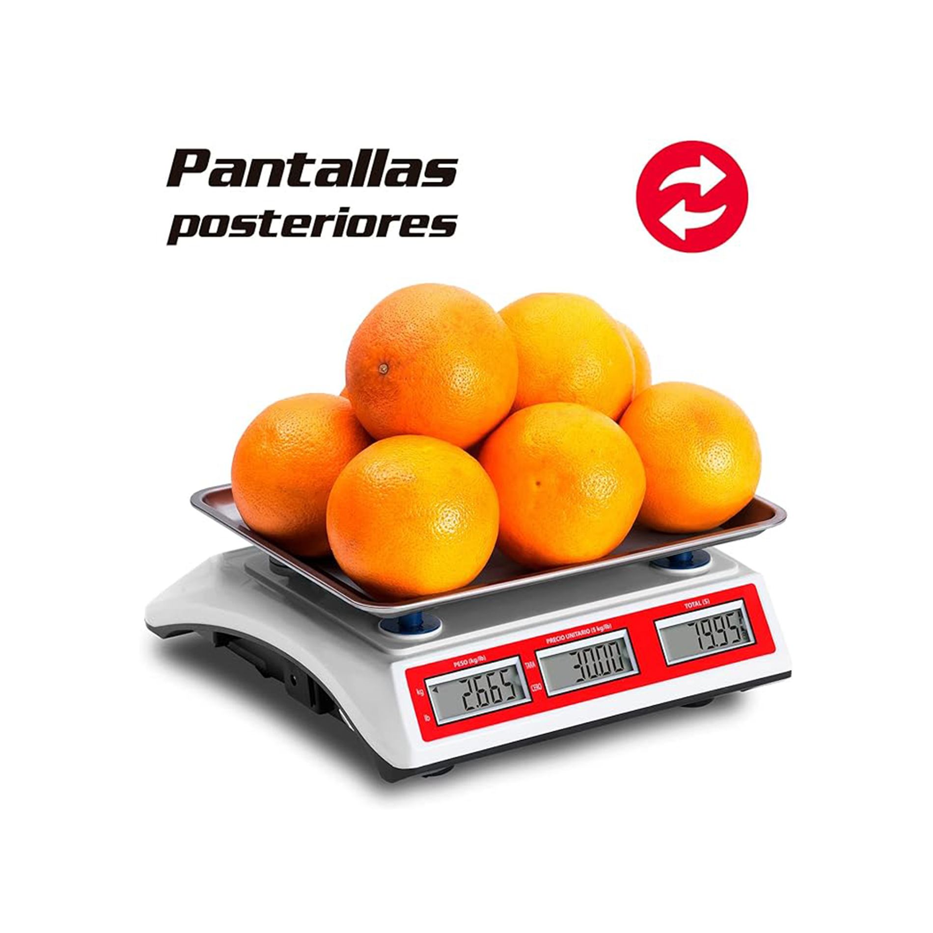 Báscula Electrónica Multifunciones 30 kg · detalle 3