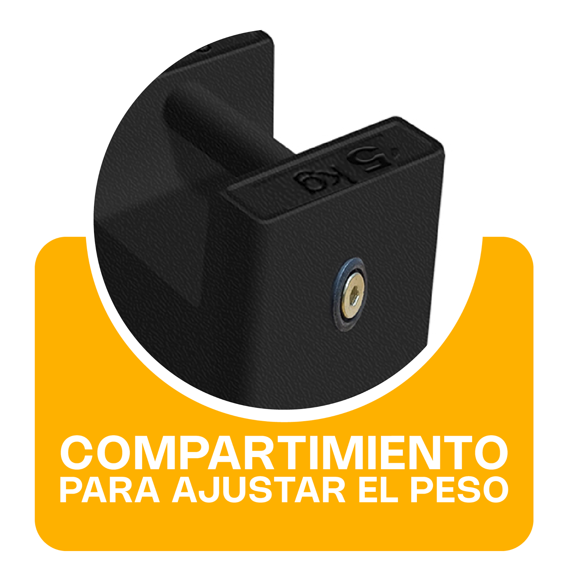 Pesa Patrón 5 kg · detalle 2