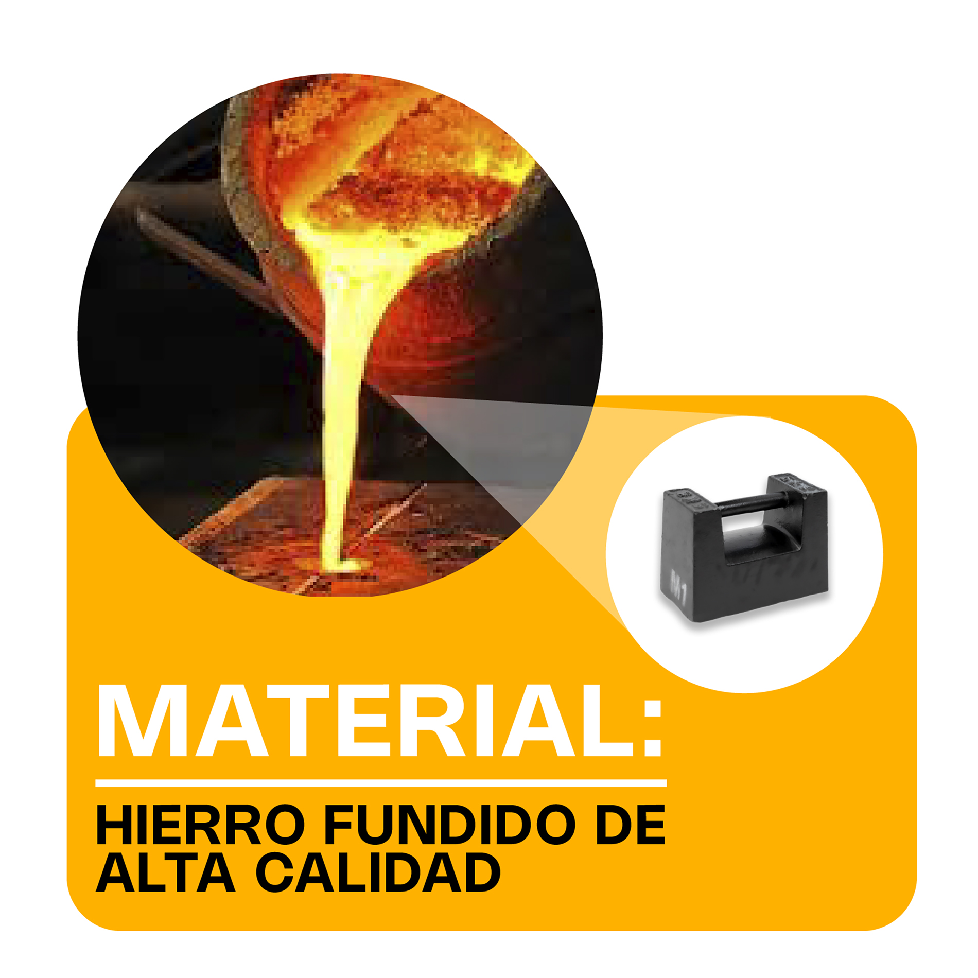 Pesa Patrón 5 kg · detalle 3