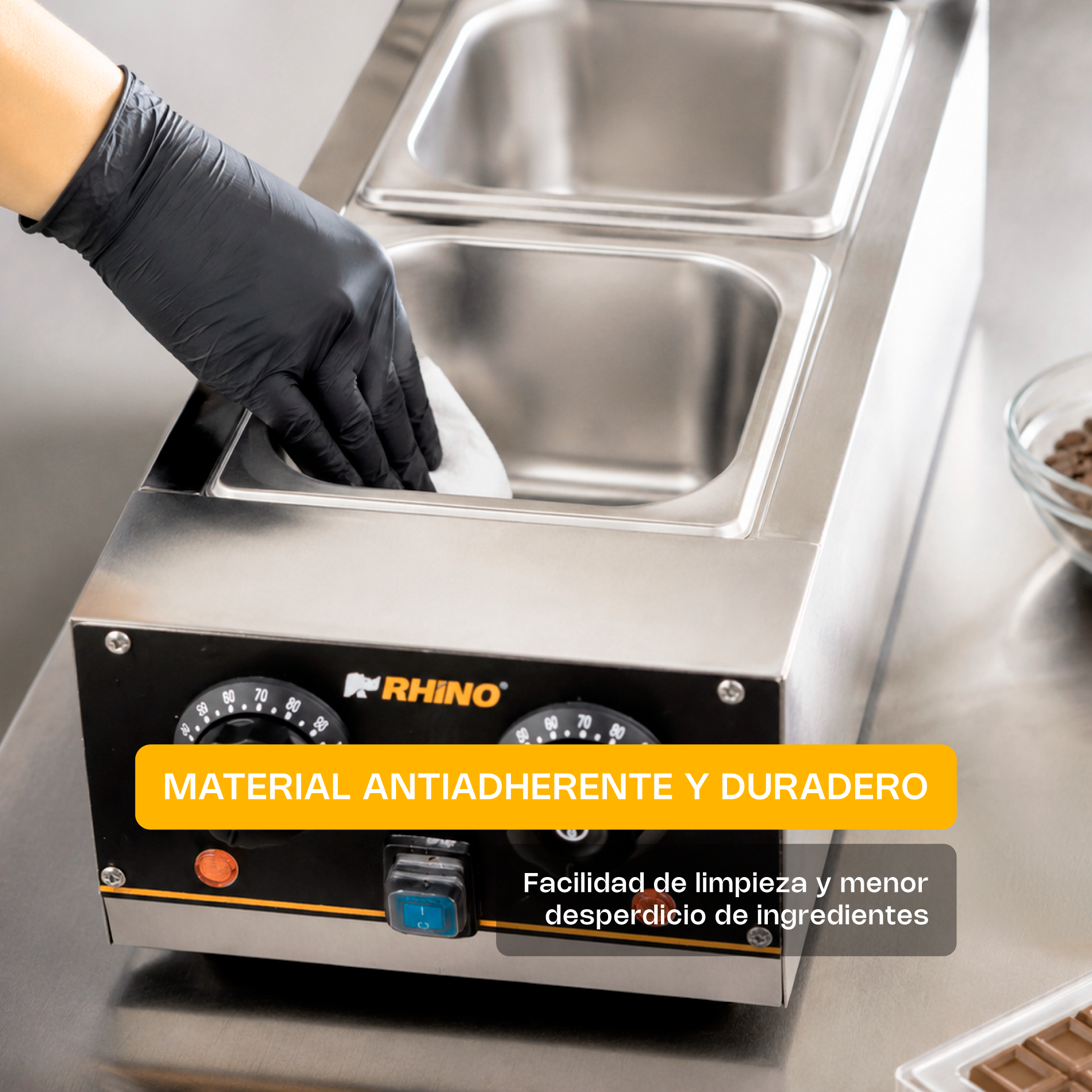 Templadora de Chocolate 1,040 W · detalle 7