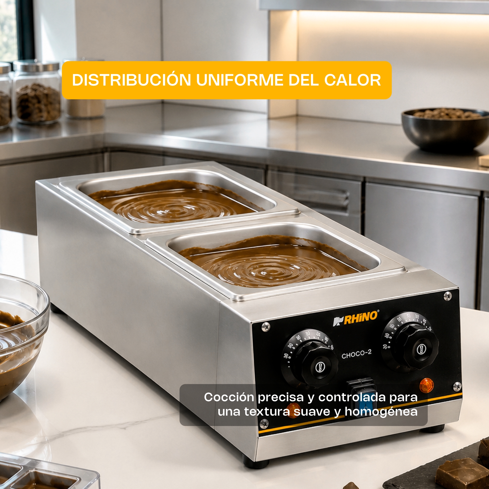 Templadora de Chocolate 1,040 W · detalle 5