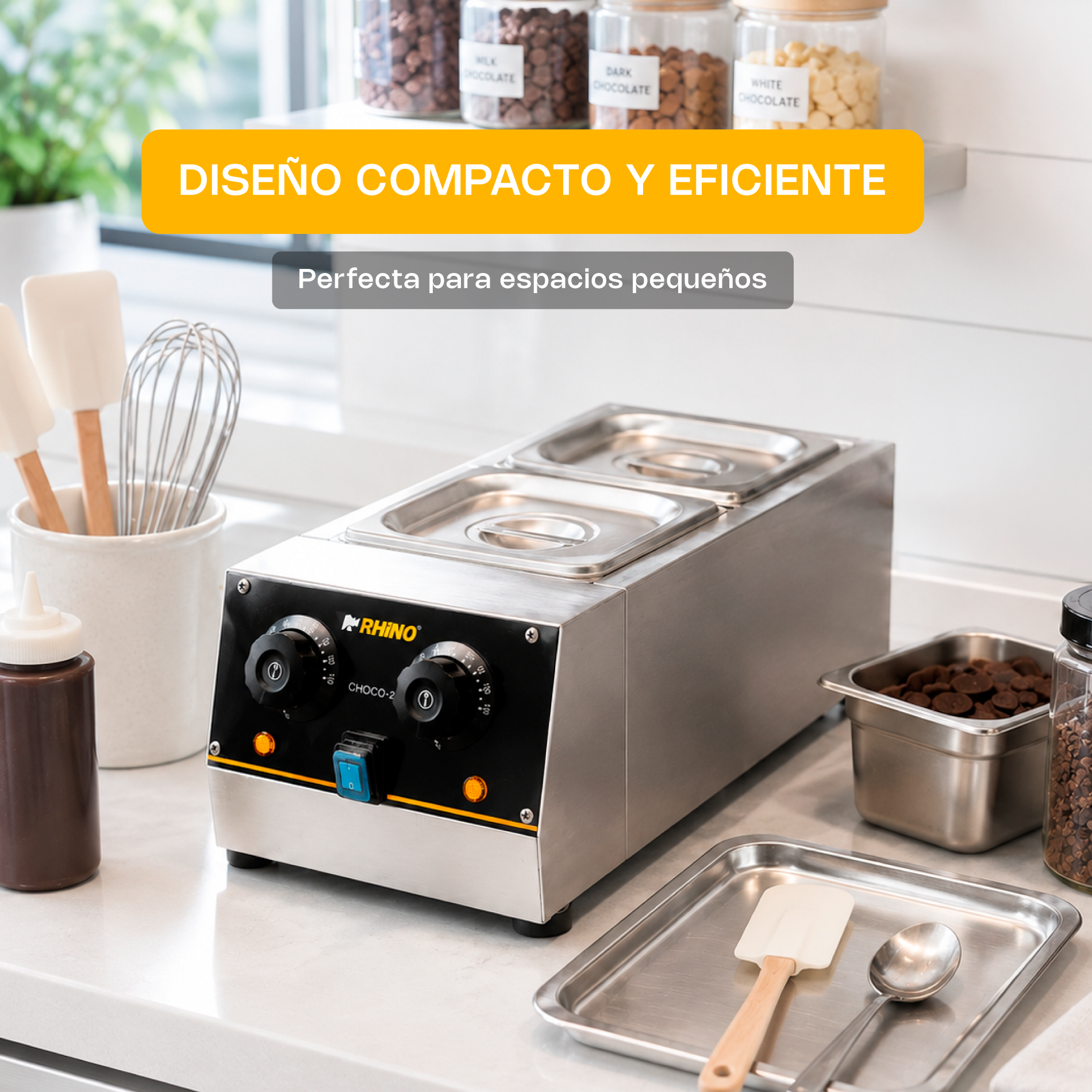 Templadora de Chocolate 1,040 W · detalle 3