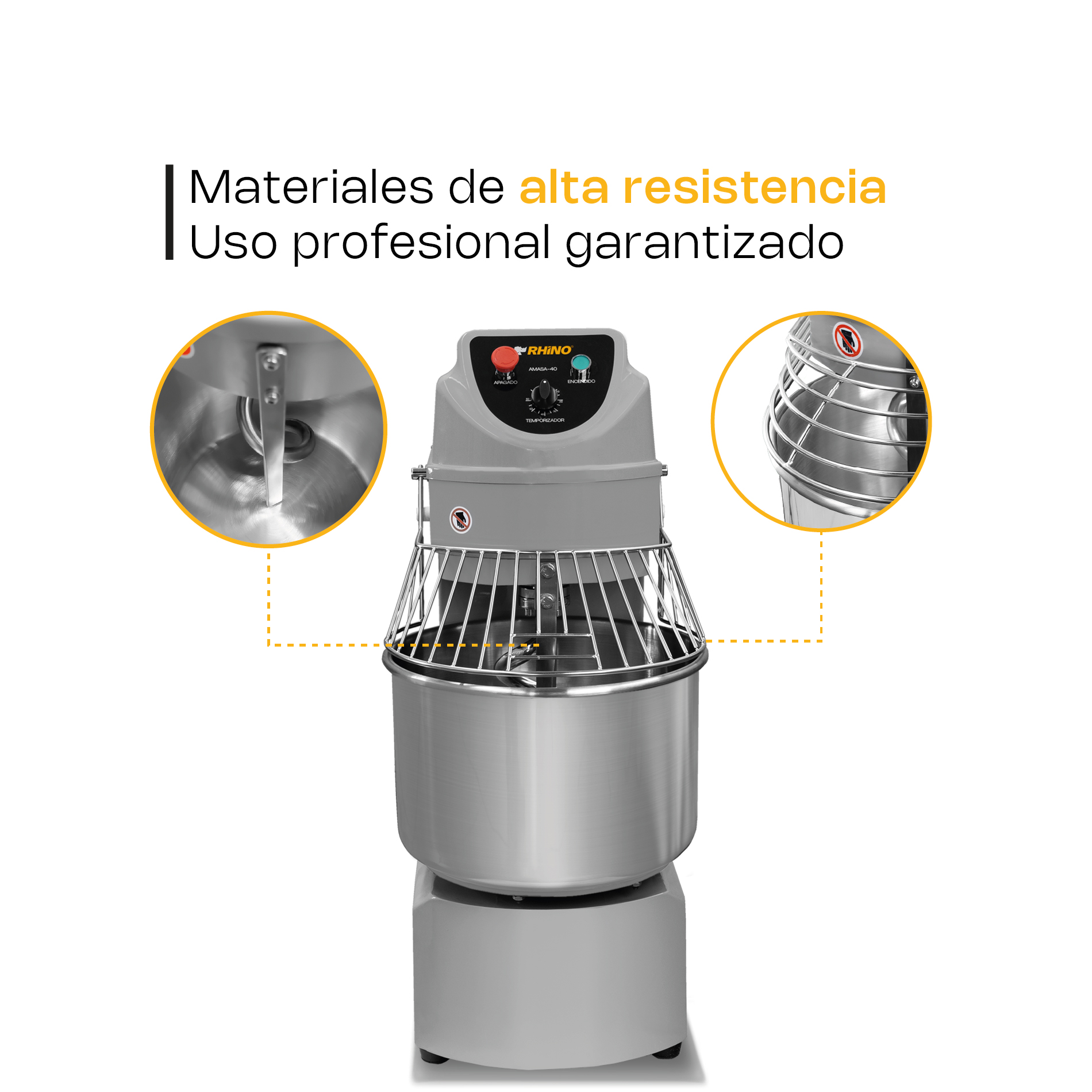 Amasadora 40 L · detalle 5