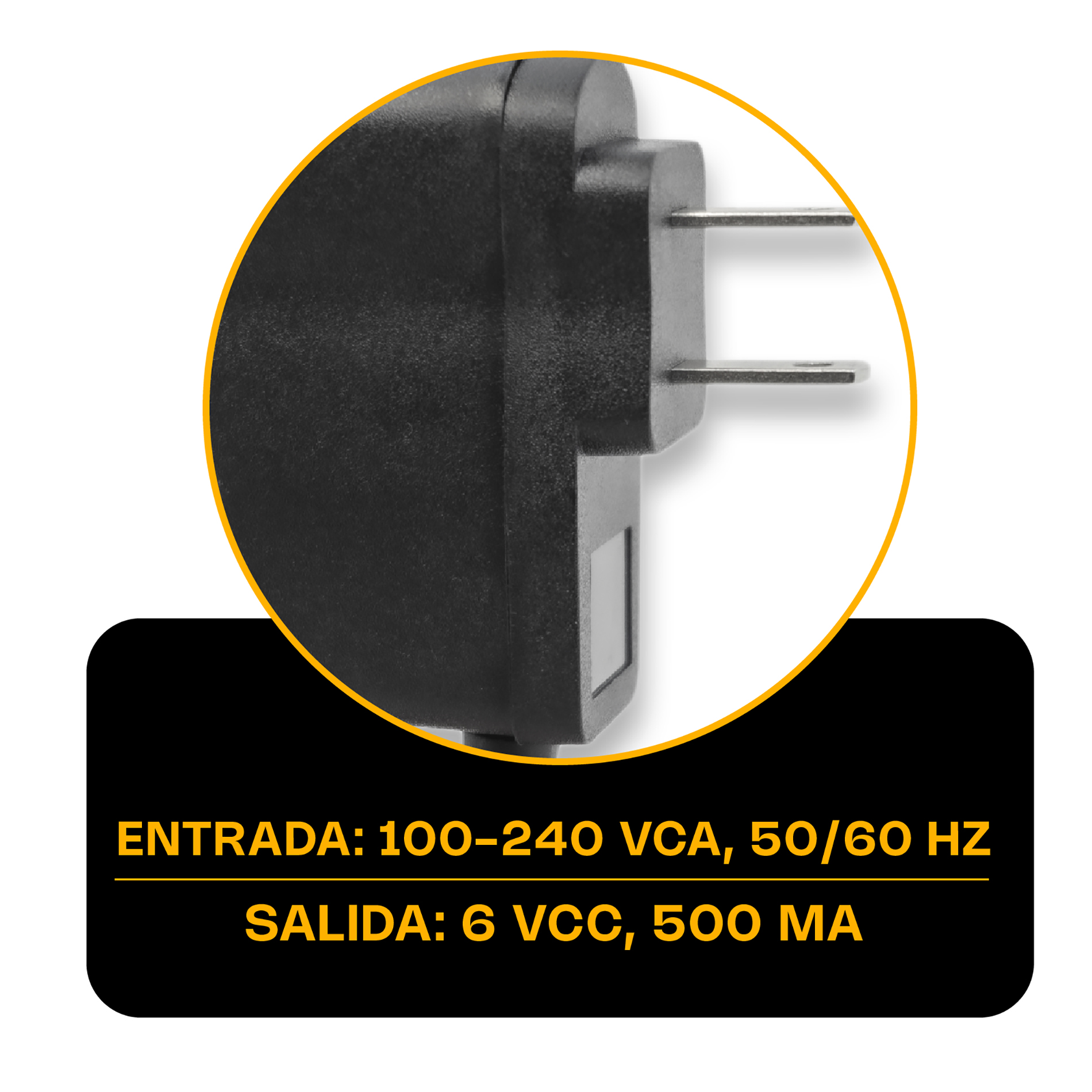 Adaptador de Corriente Vinson · detalle 2