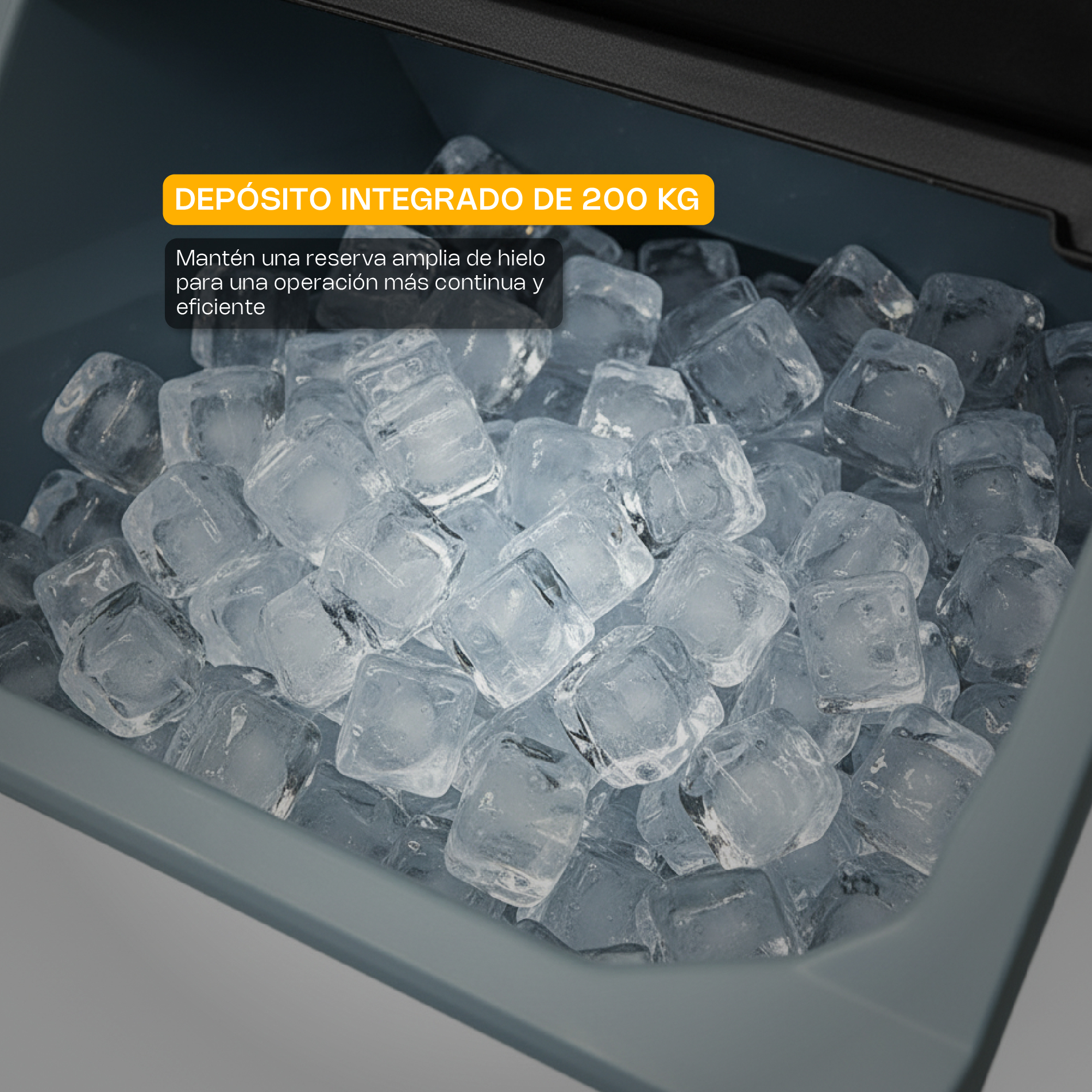 Fábrica de Hielo en Cubo 230 kg · detalle 2