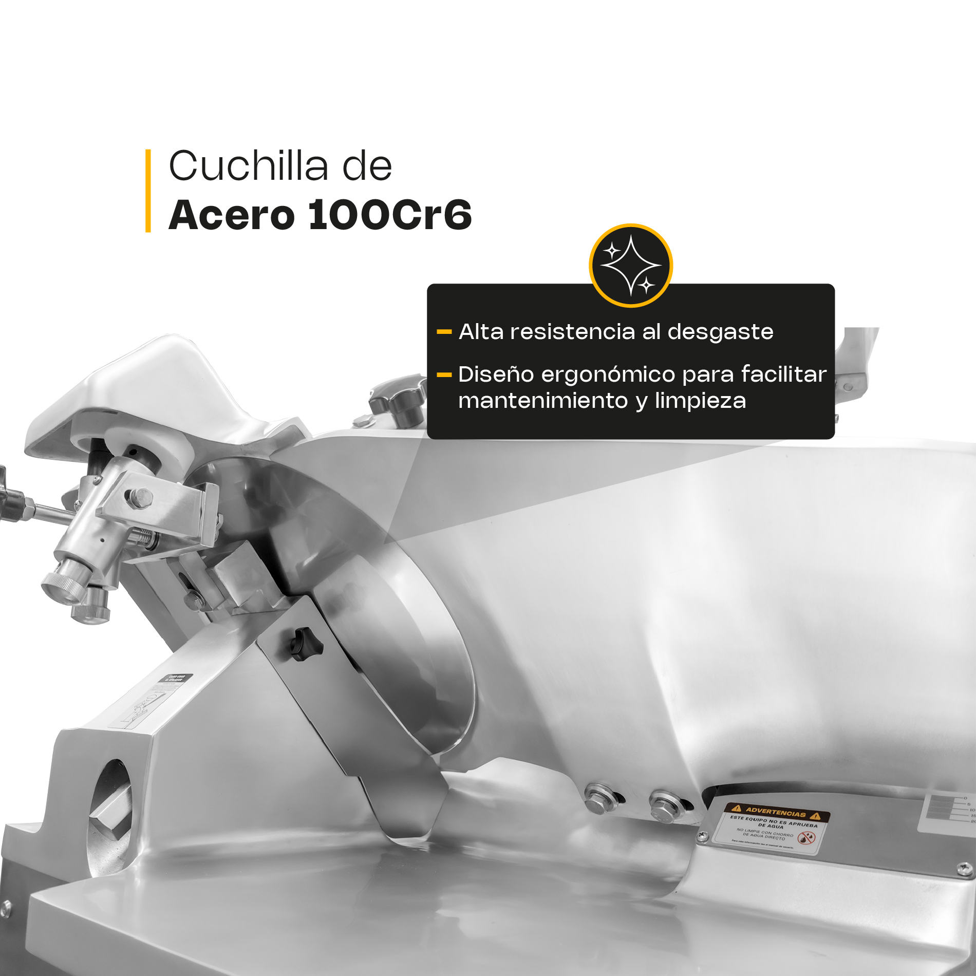 Rebanadora Automática para Carne Semi Congelada 363 mm · detalle 6