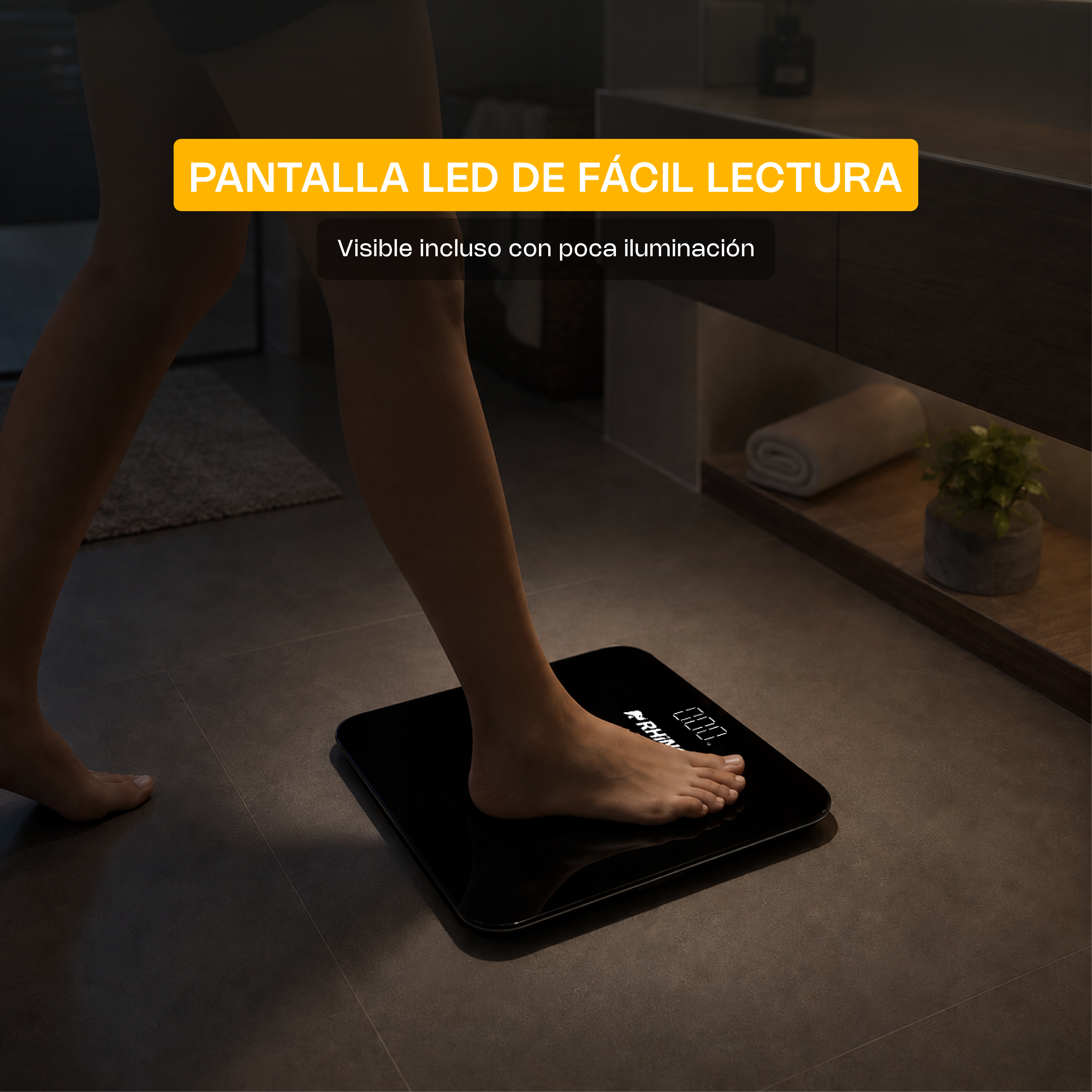 Báscula de Pesaje Corporal 180 kg · detalle 3