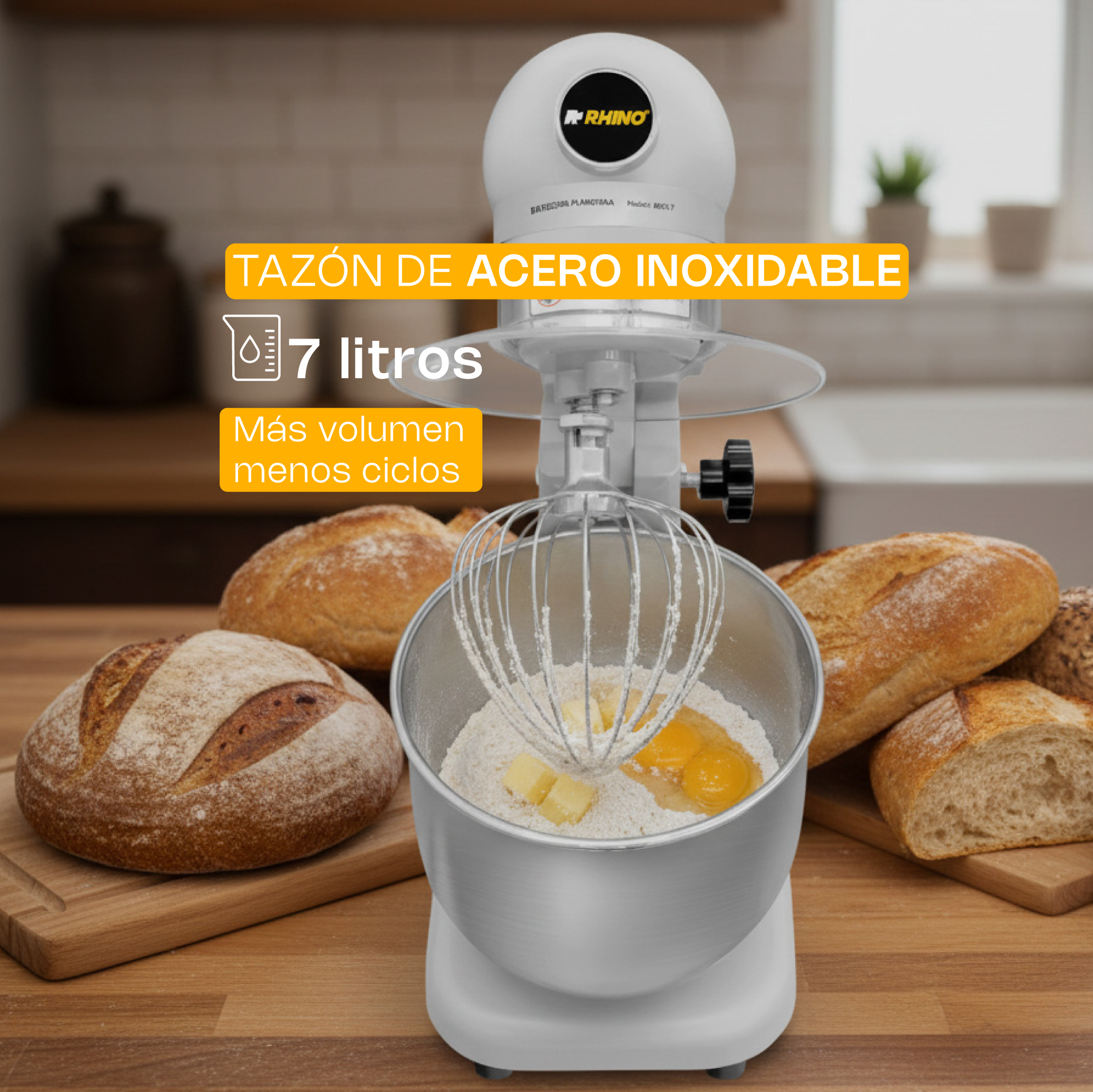 Batidora Planetaria 7 L · detalle 3