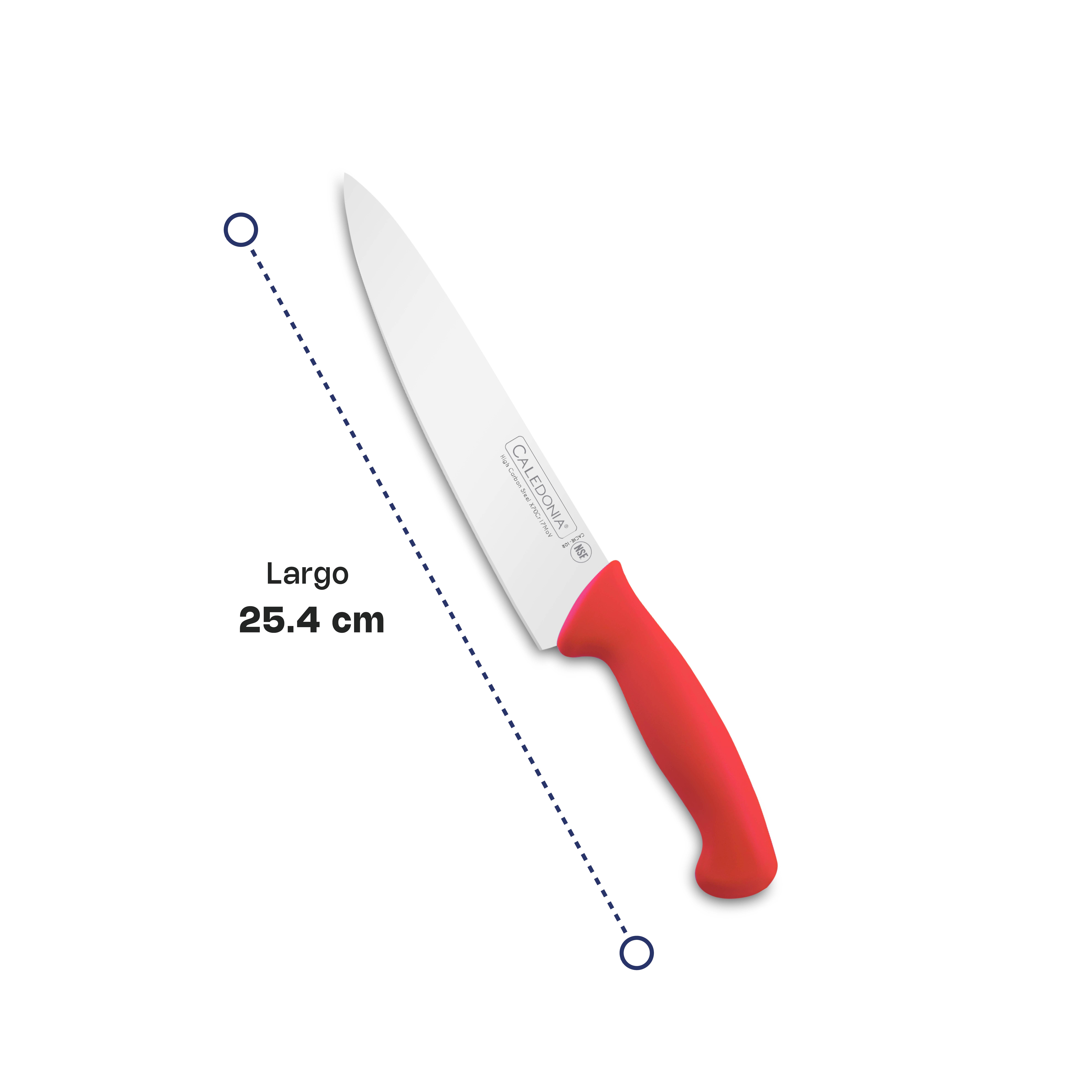 Cuchillo Chef 10" · detalle 8