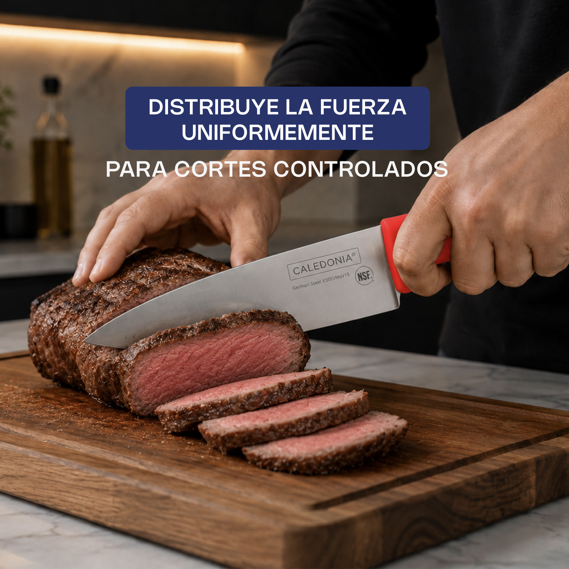 Cuchillo Chef 10" · detalle 6