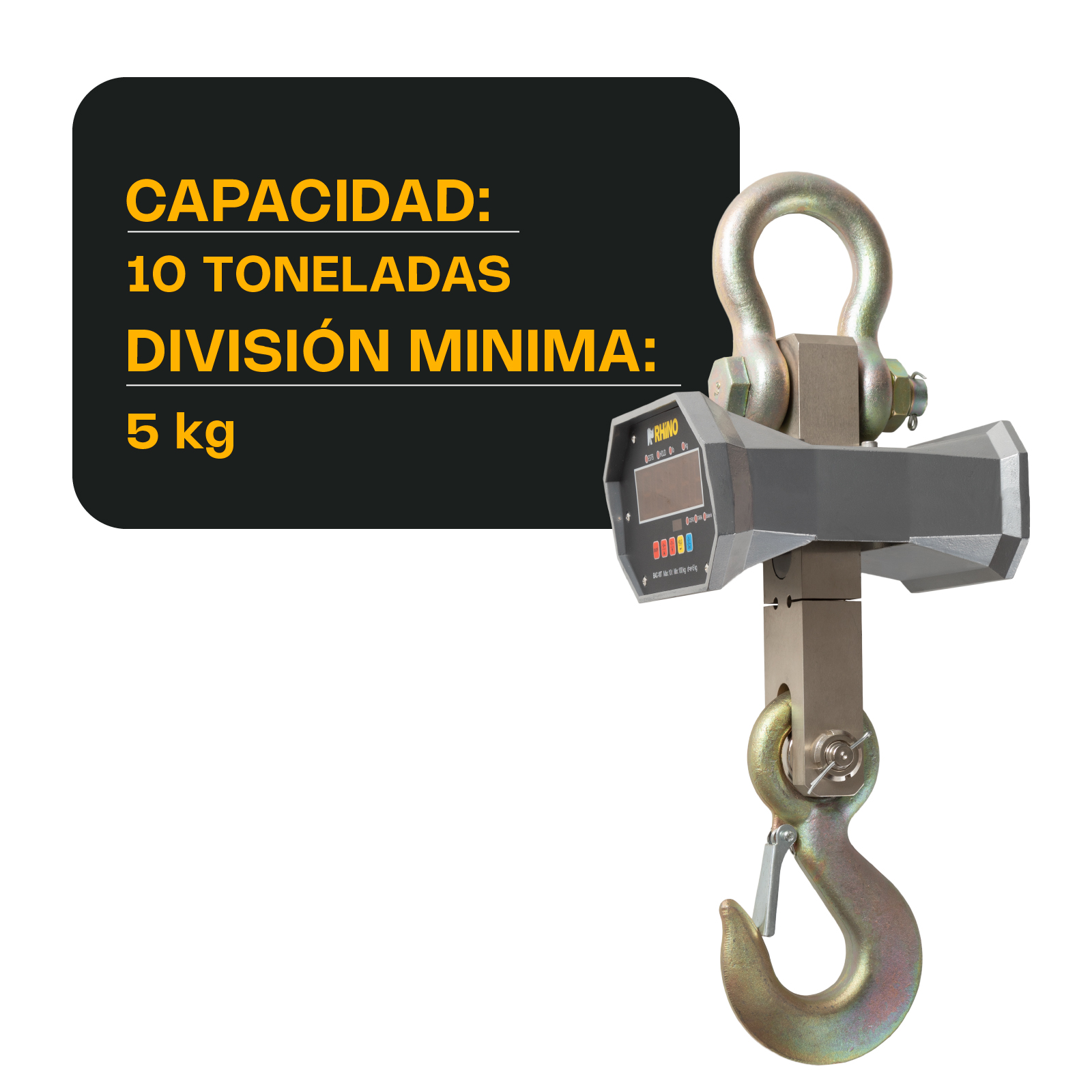 Báscula Electrónica Colgante 10,000 kg · detalle 2