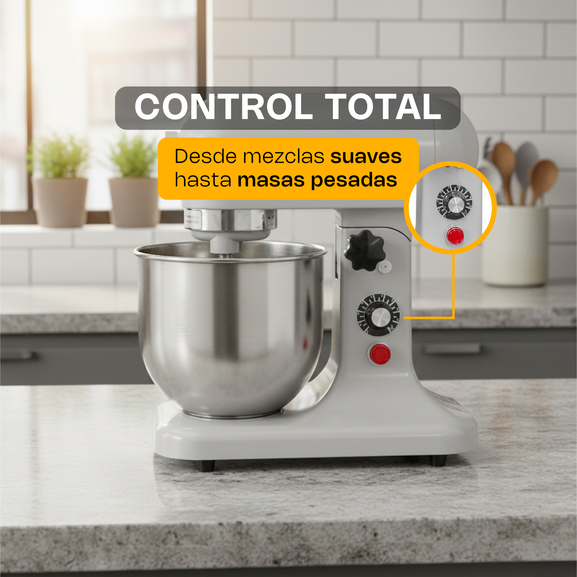 Batidora Planetaria 7 L · detalle 5