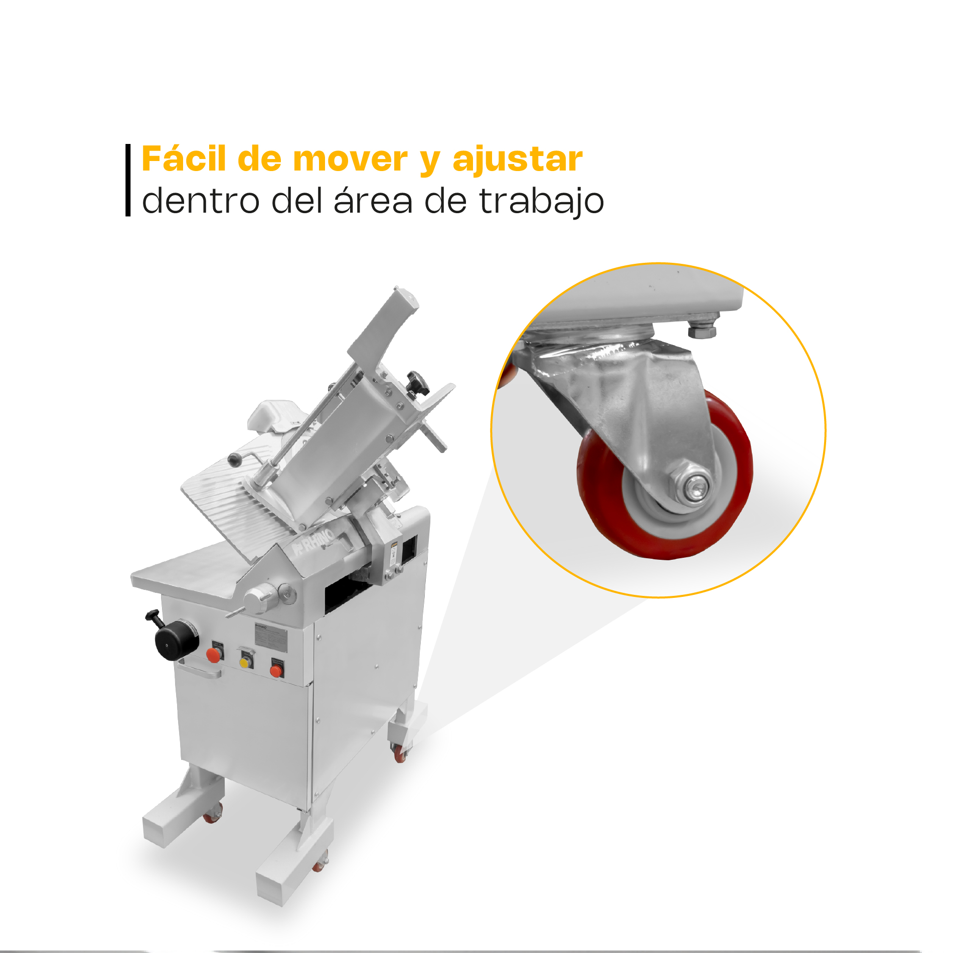 Rebanadora Automática para Carne Semi Congelada 363 mm · detalle 7