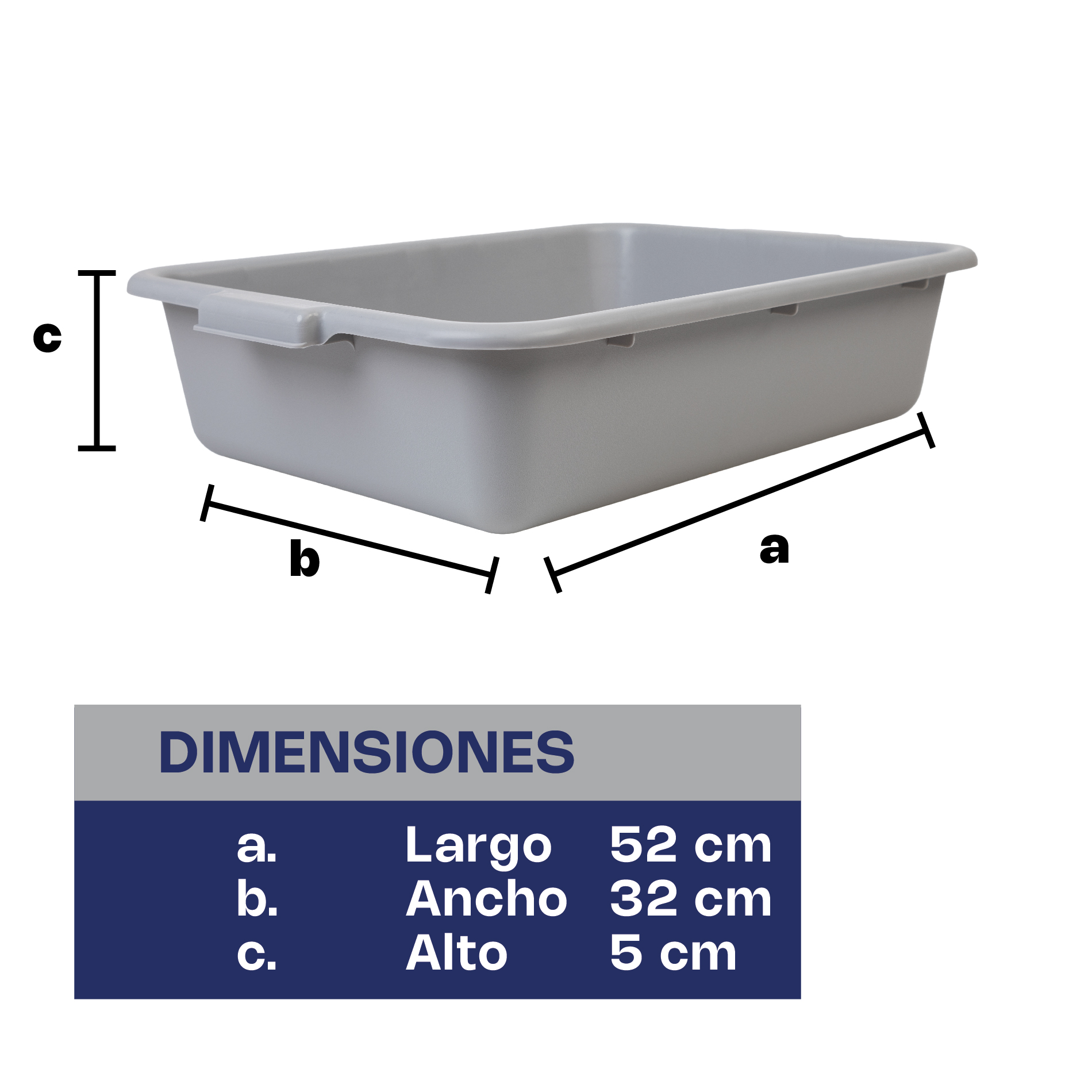 Charola de Servicio 5" · detalle 5
