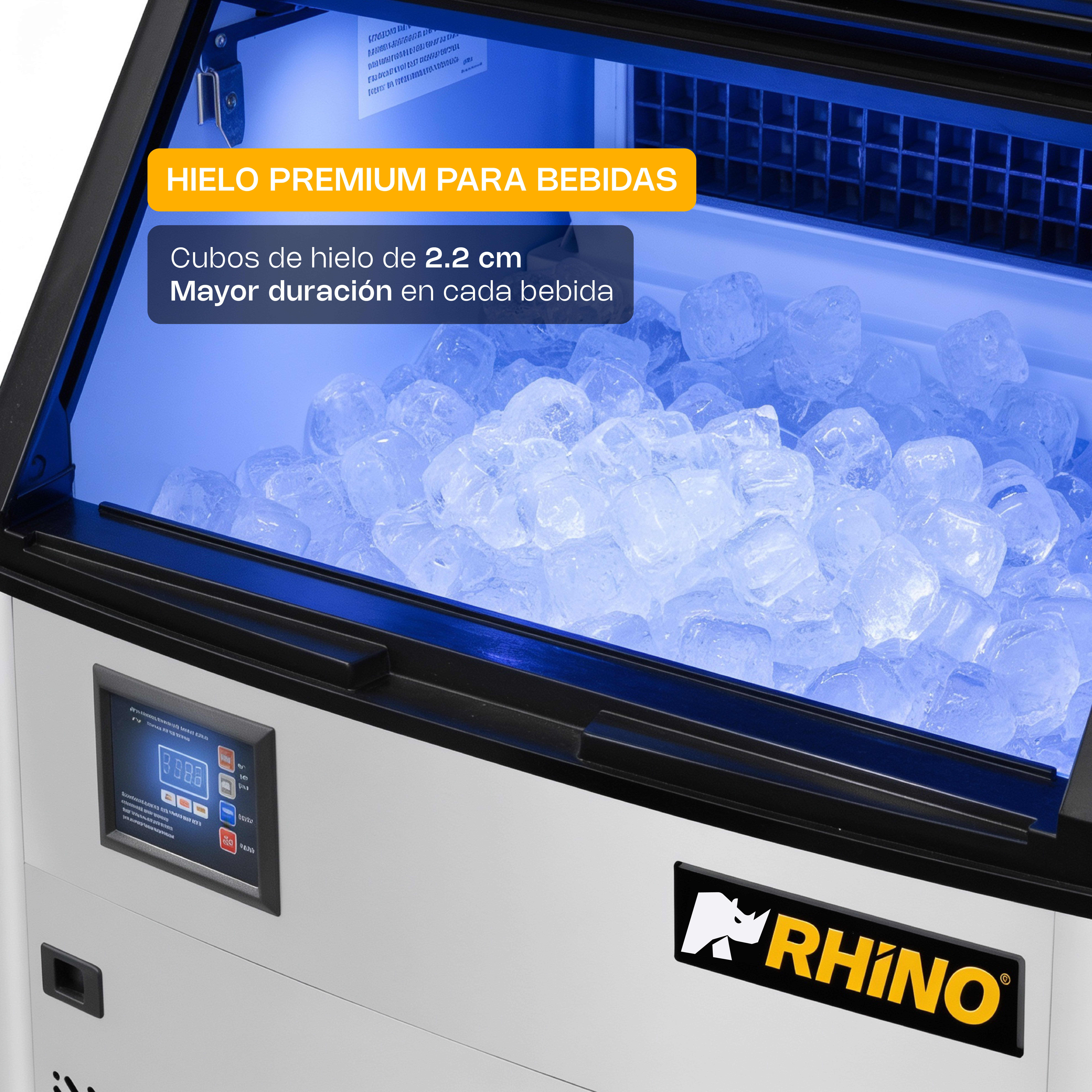 Fábrica de Hielo en Cubo 100 kg · detalle 2