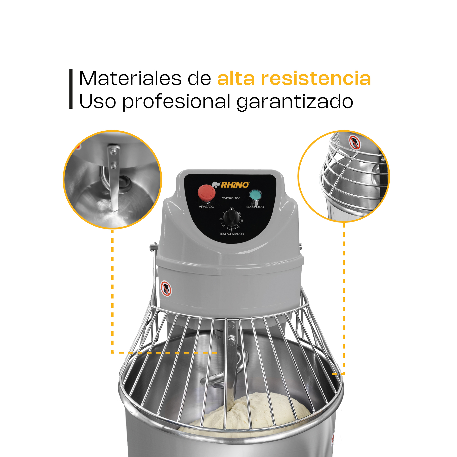 Amasadora 50 L · detalle 5