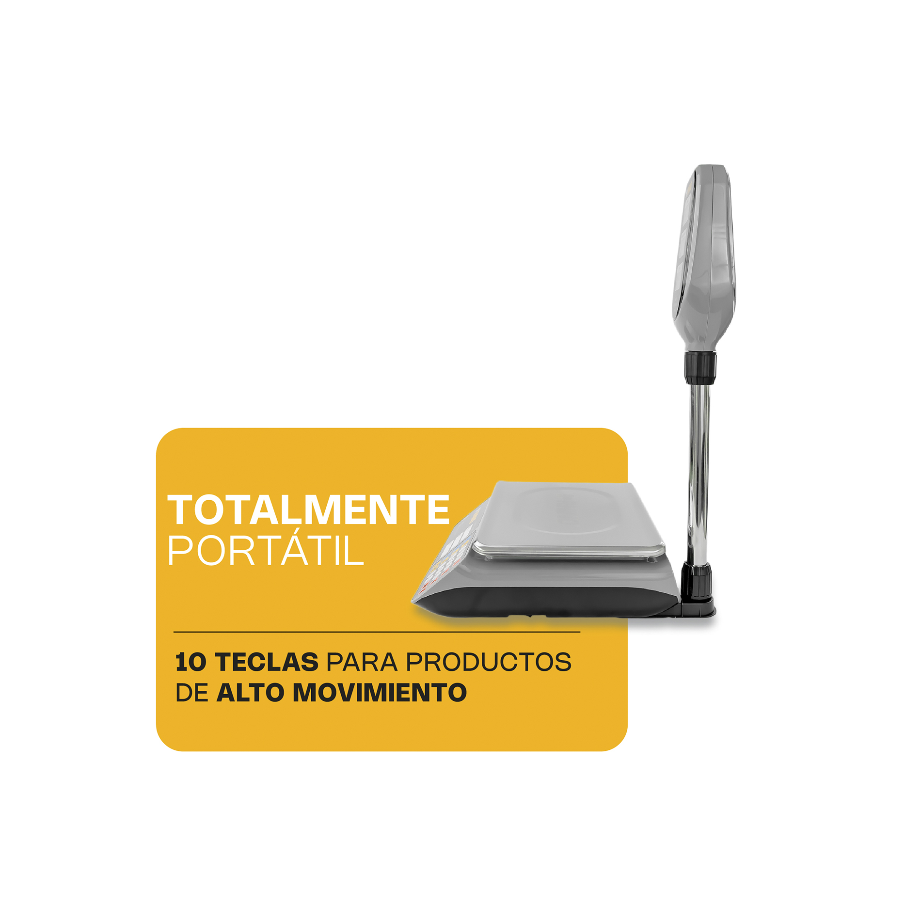 Báscula Electrónica Multifunciones con Torreta 40 kg · detalle 3