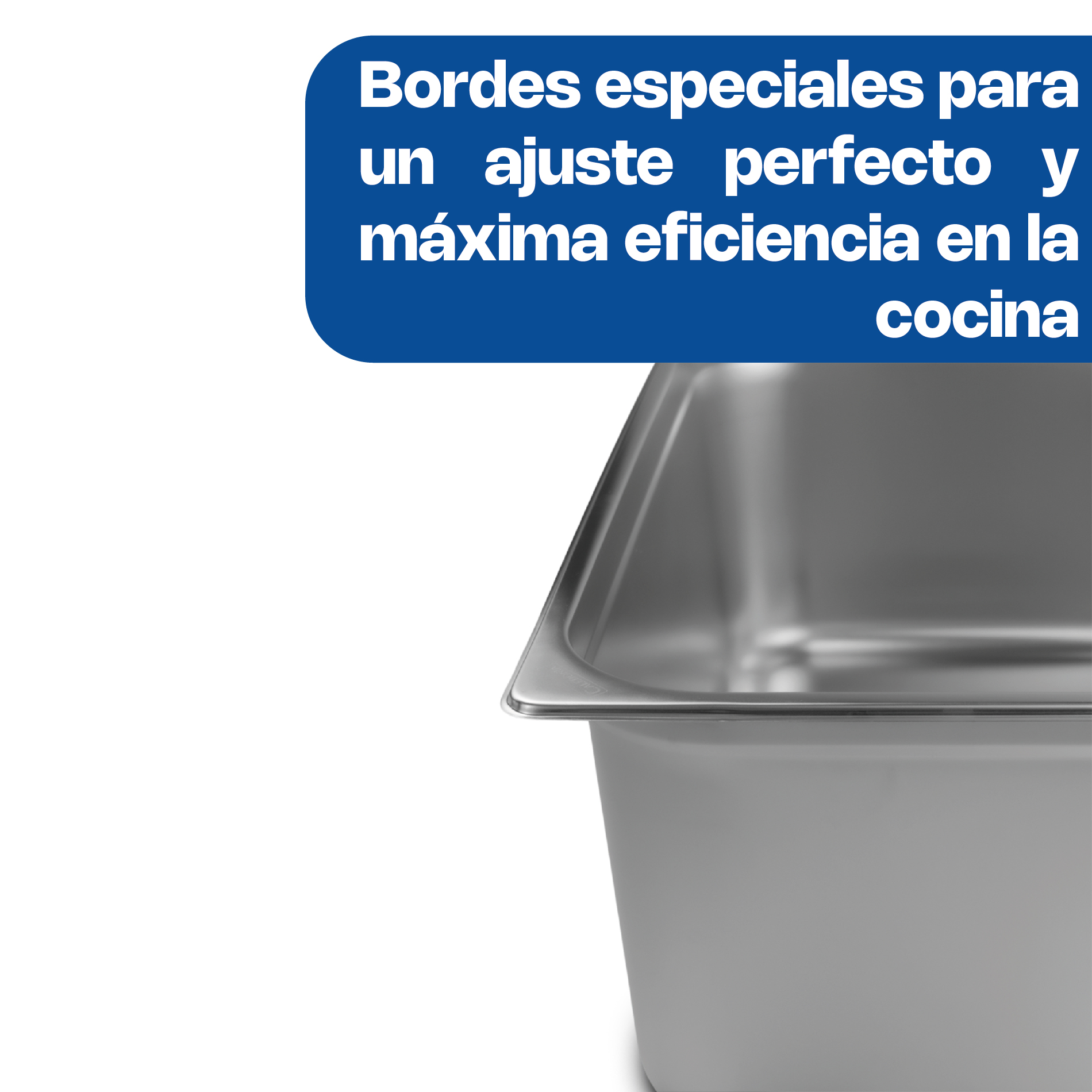 Inserto de Acero Inoxidable Entero 8" · detalle 3