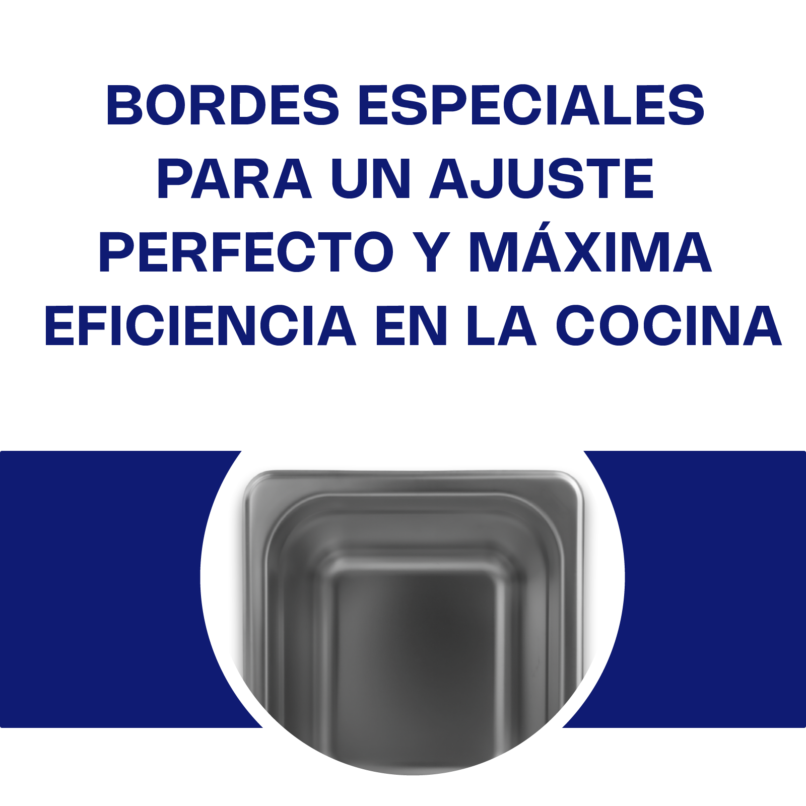Inserto de Acero Inoxidable Medio 6" · detalle 6
