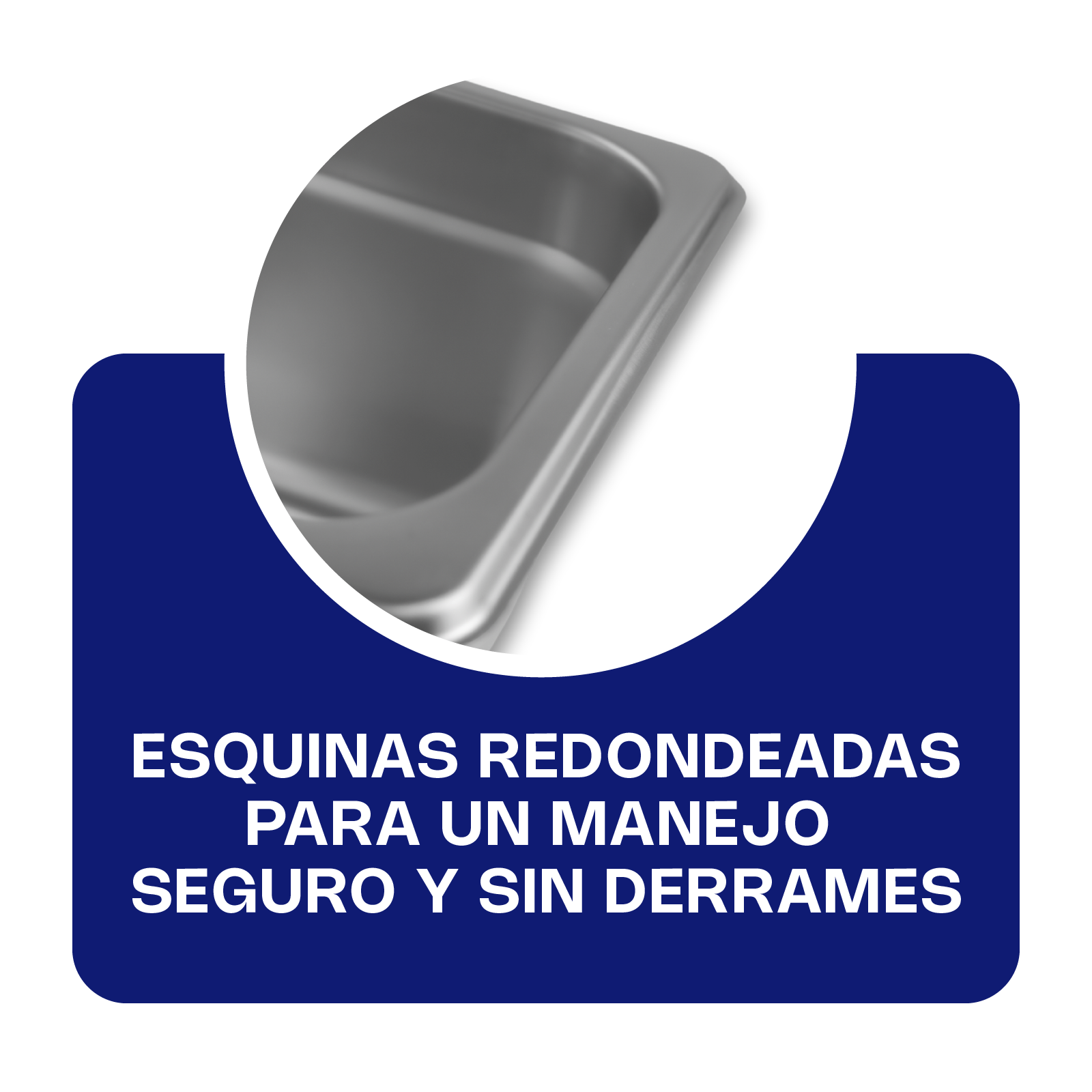 Inserto de Acero Inoxidable Medio 6" · detalle 7