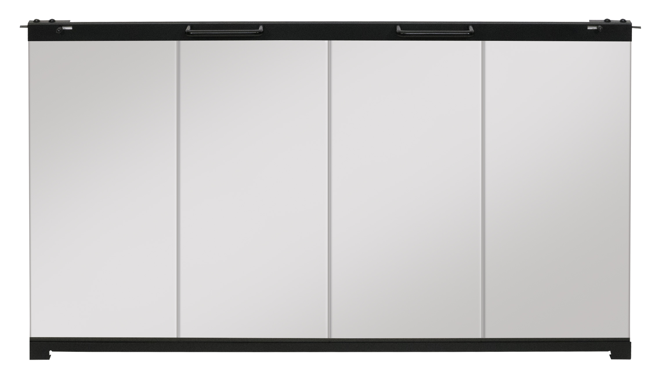 Dimplex Bi-Fold Look Glass Front for BF33DXP — BFDOOR33BLKSM