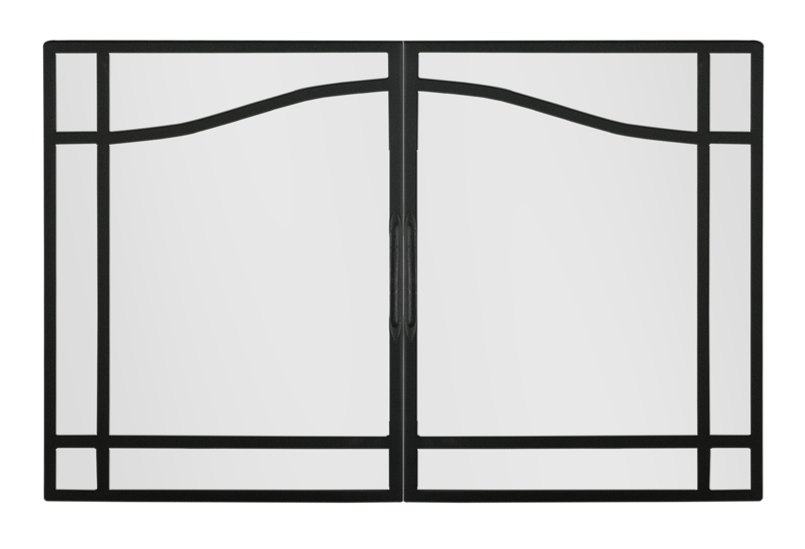 Dimplex Glass Swing Doors for BF33DXP — BFSDOOR33BLK