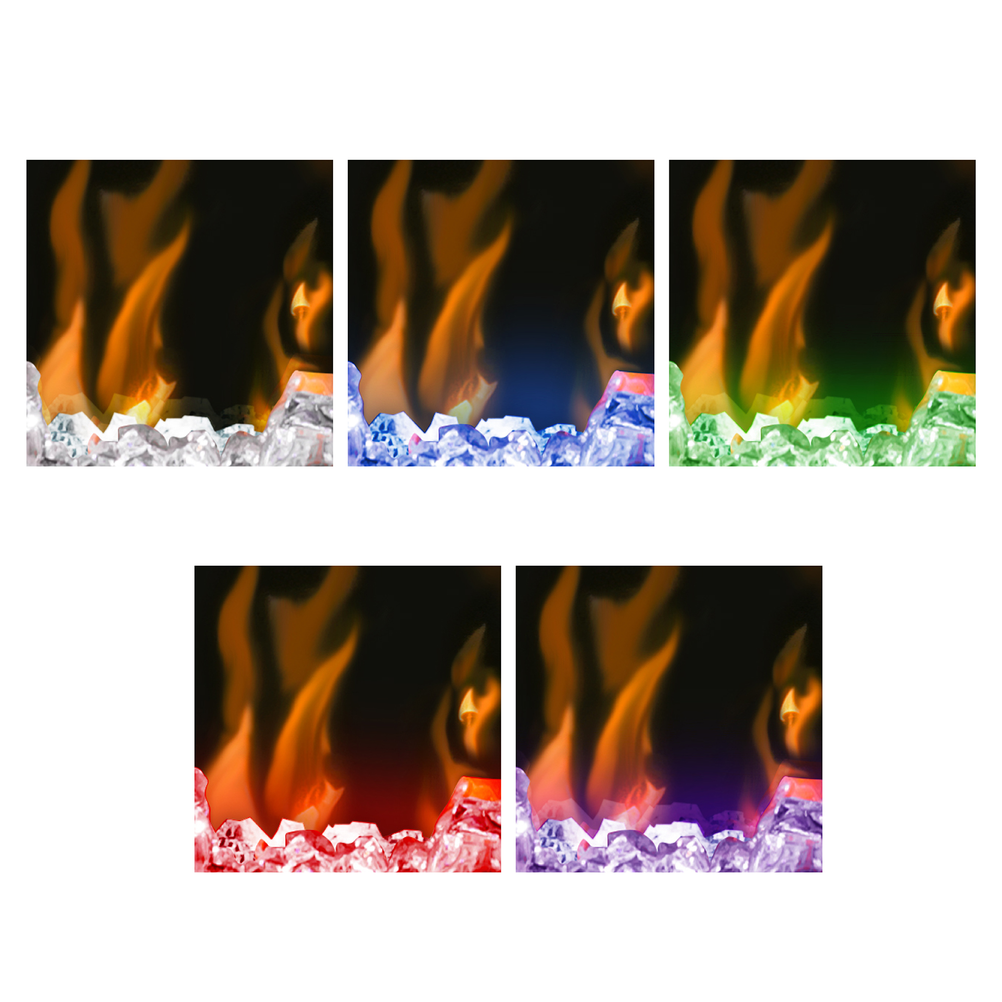 Ignite XL illuminated media color themes