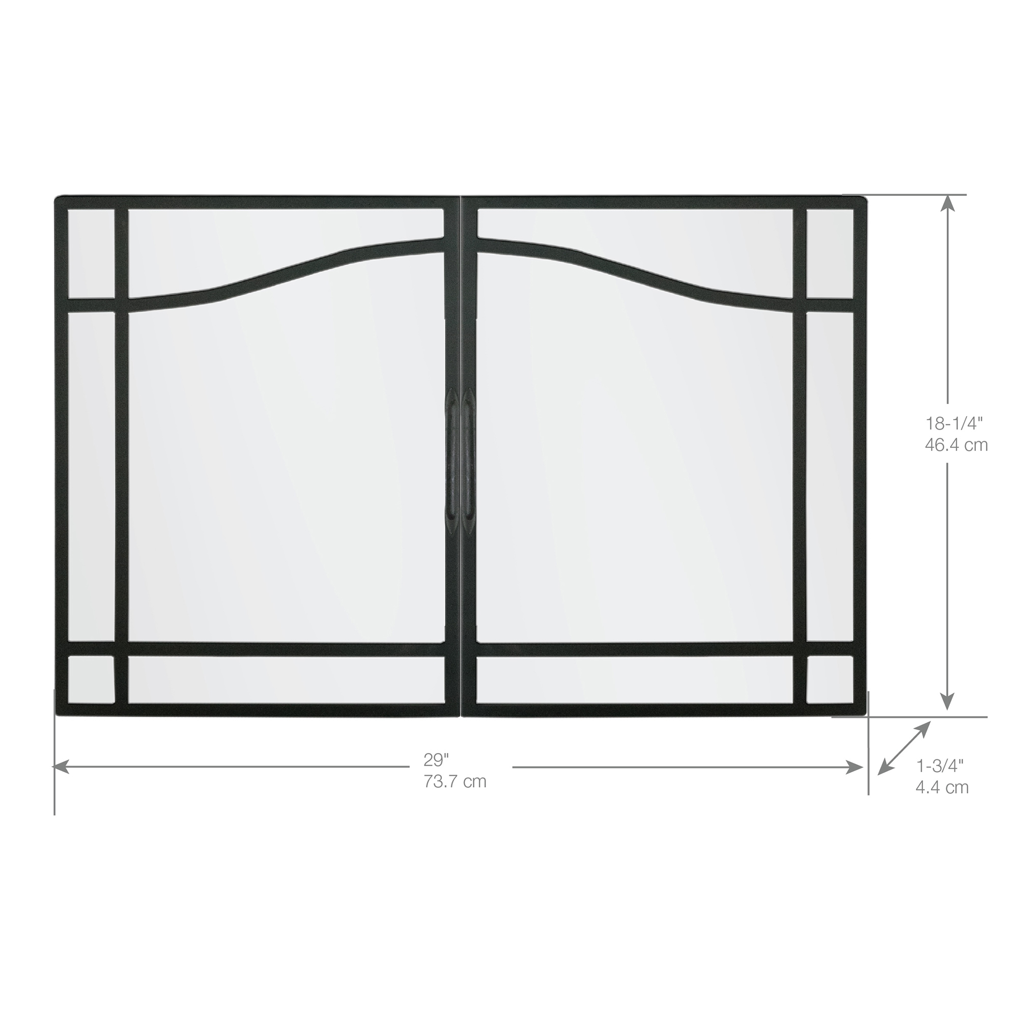 BFSDOOR33BLK manufacturer dimension drawing