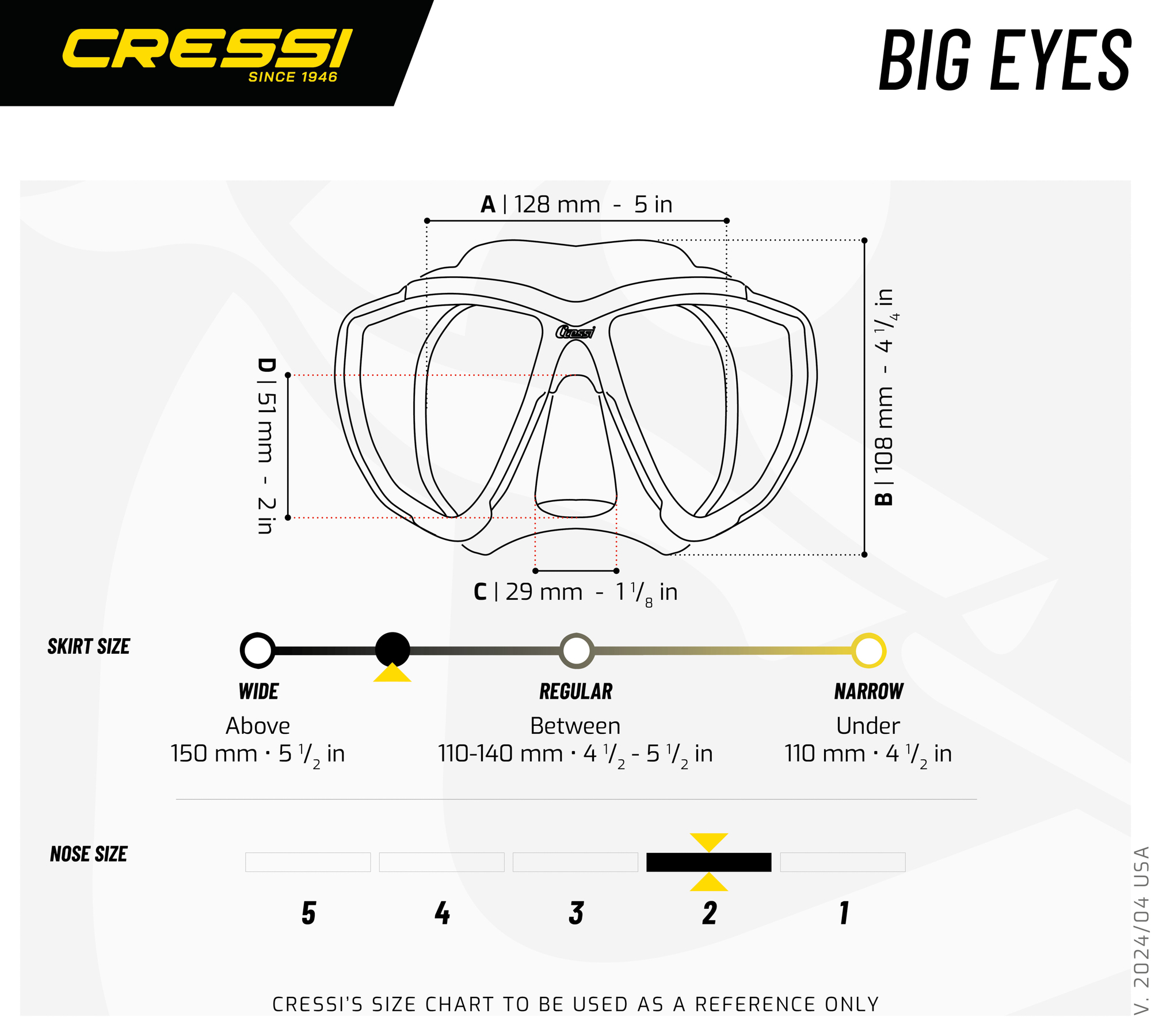 Sizechart