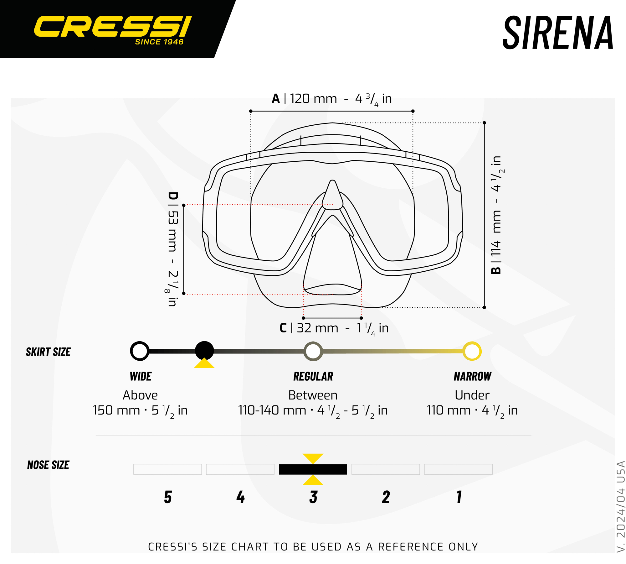 Sizechart