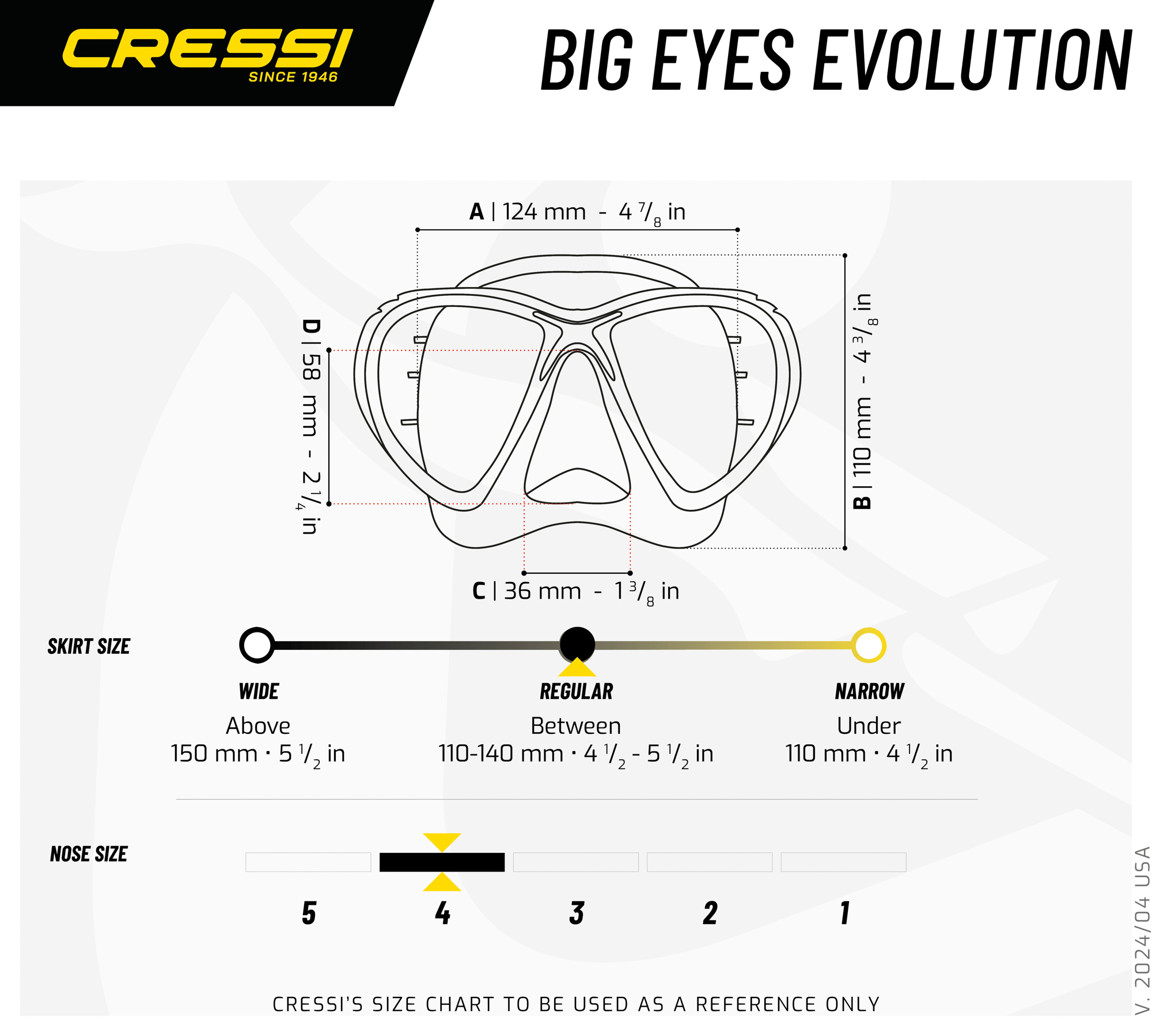 Sizechart