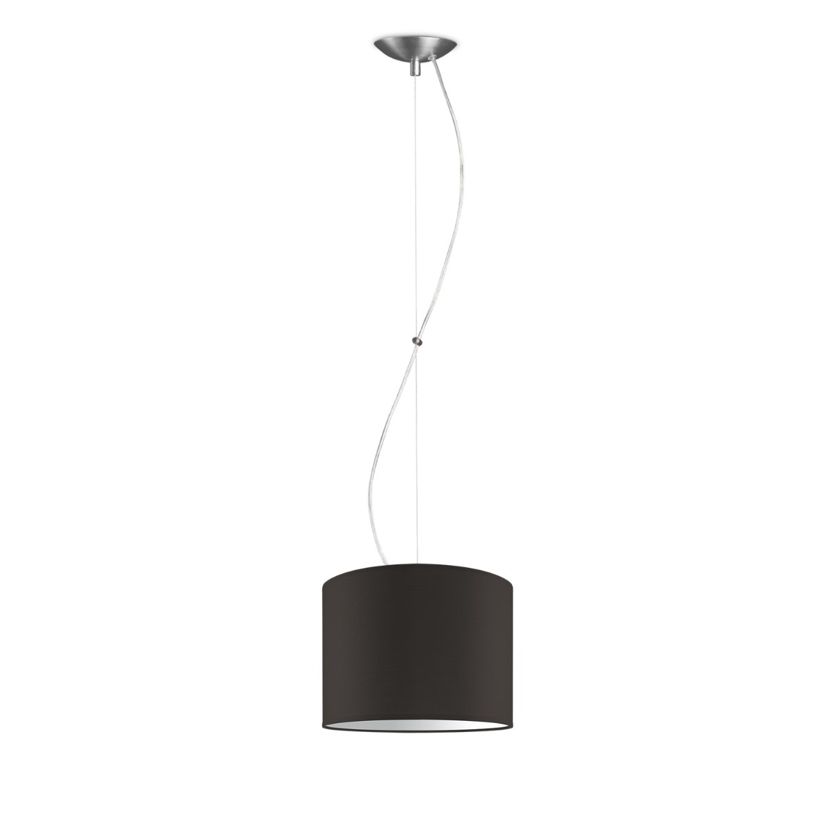 hanglamp basic deluxe bling Ø 25 cm - bruin