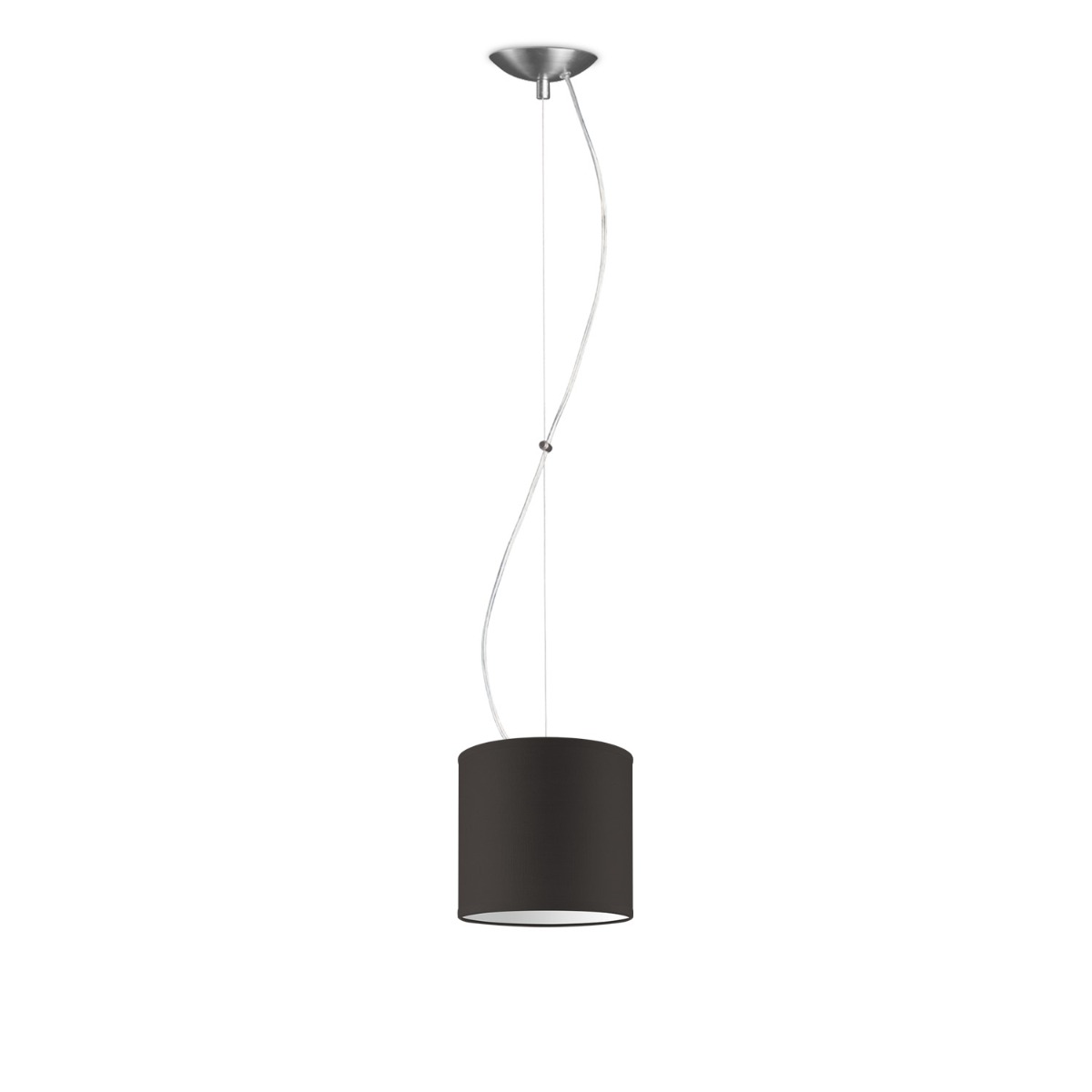hanglamp basic deluxe bling Ø 16 cm - bruin